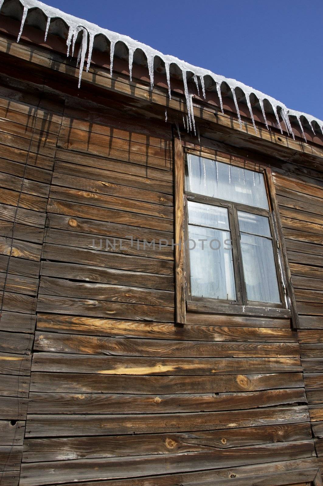 wooden house
