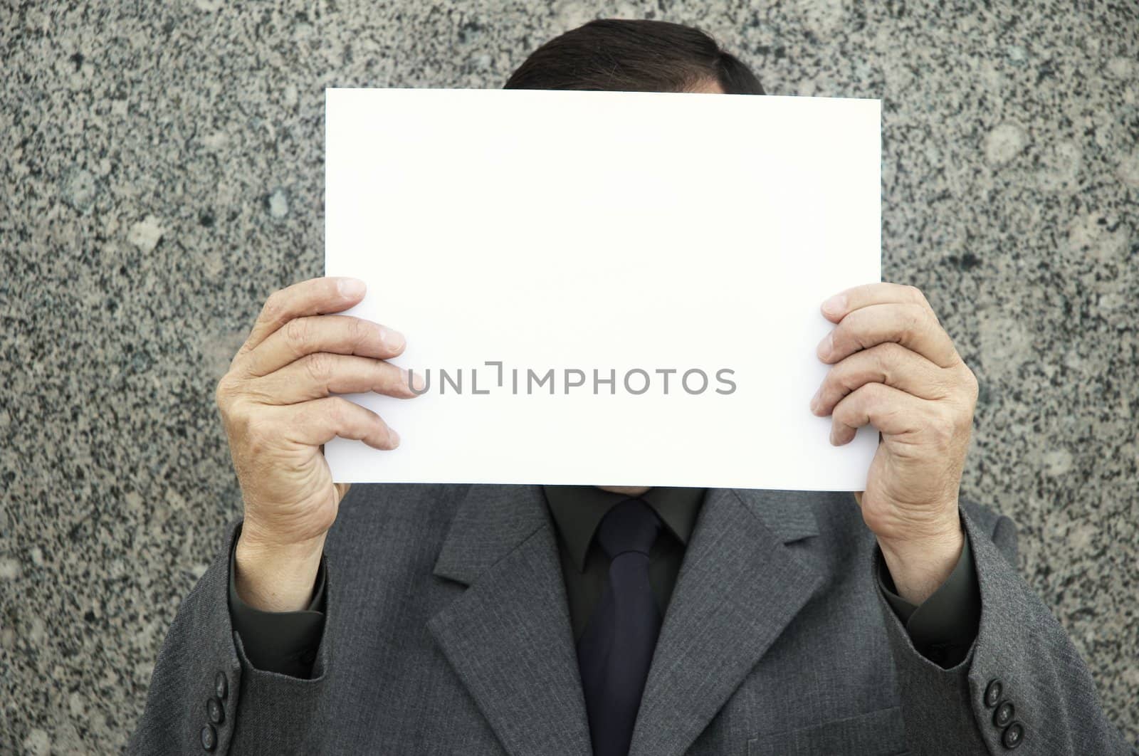 empty blank