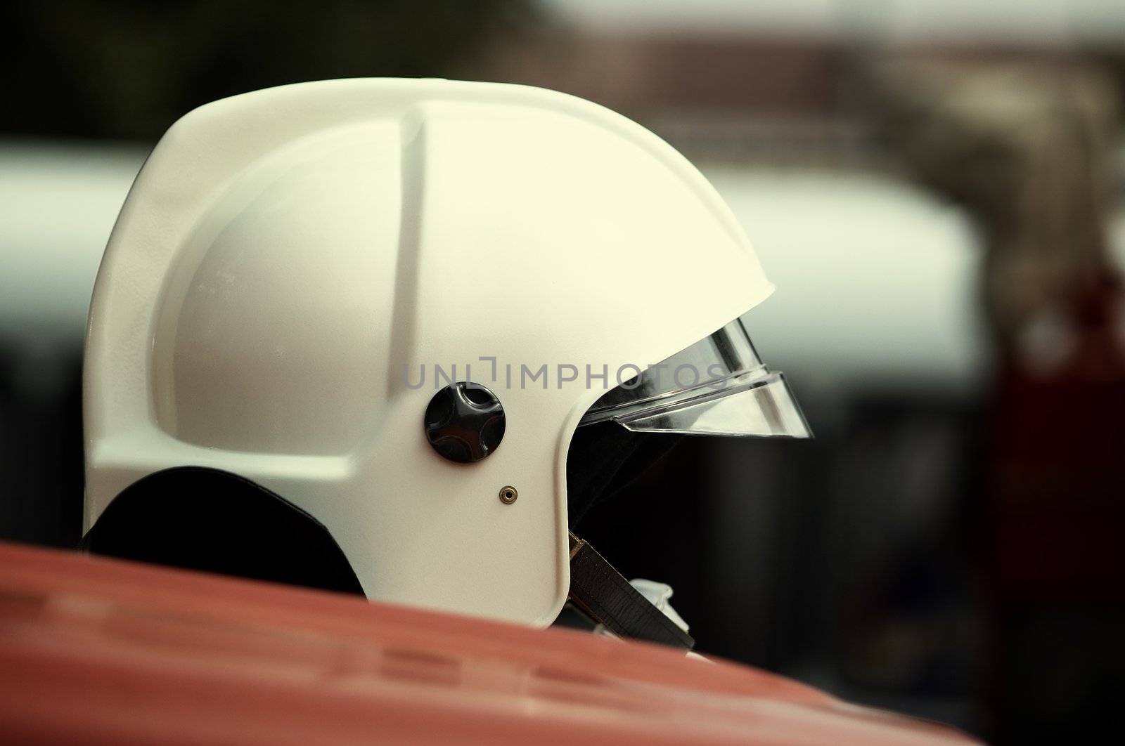 Helmet of the fireman