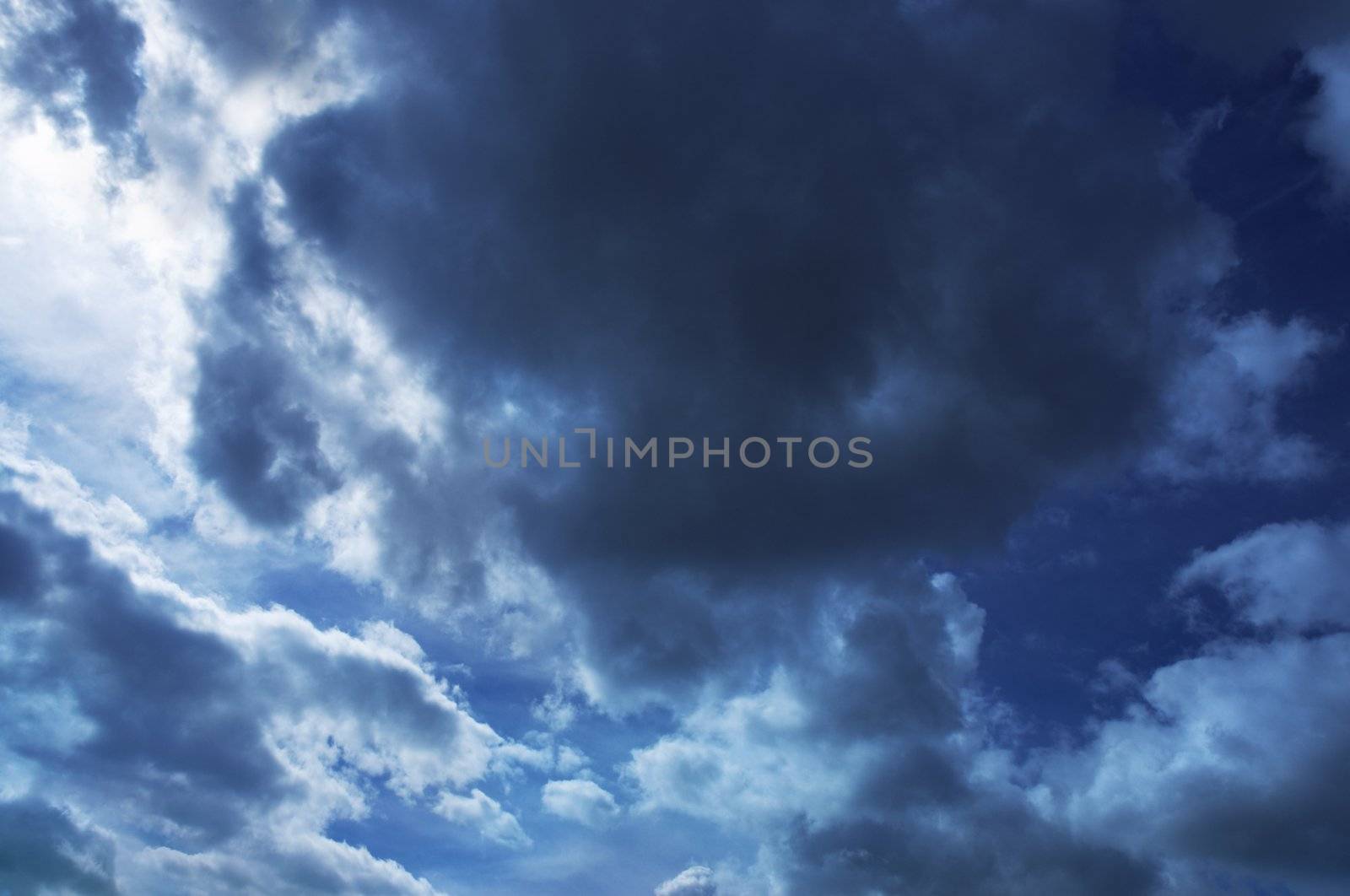 sky storms