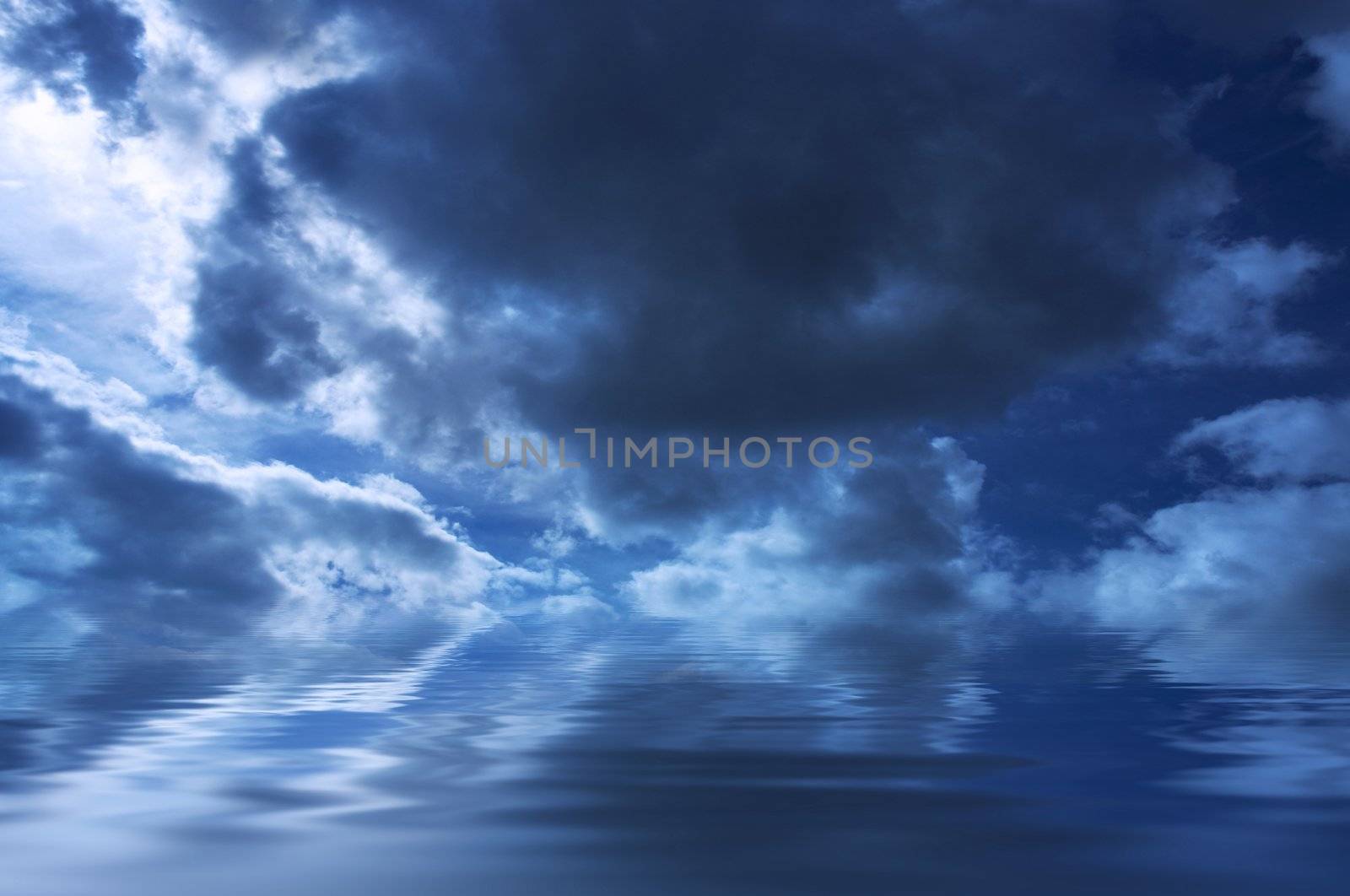 sky with water