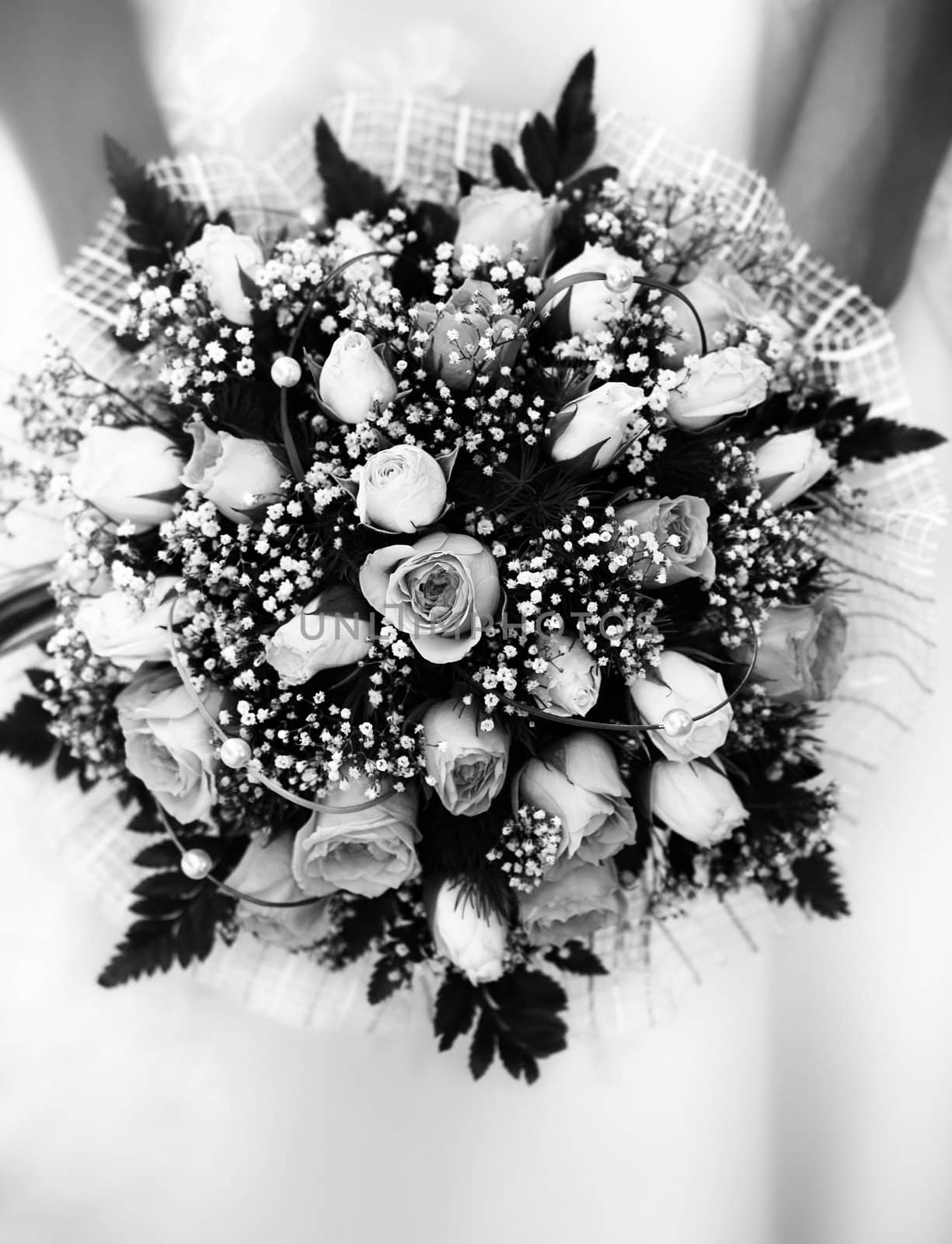 bridal bouquet(focus on the flowers,special photo f/x)