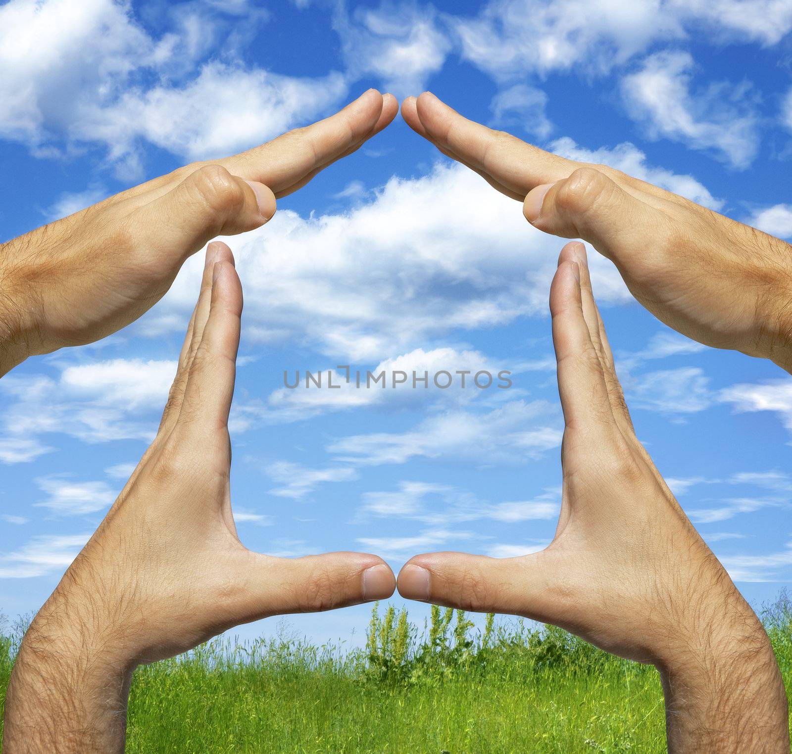 save nature concept