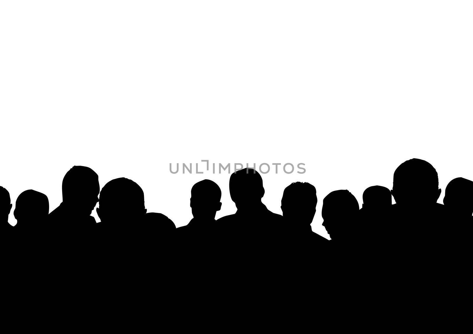 group on the white background(made from my images)