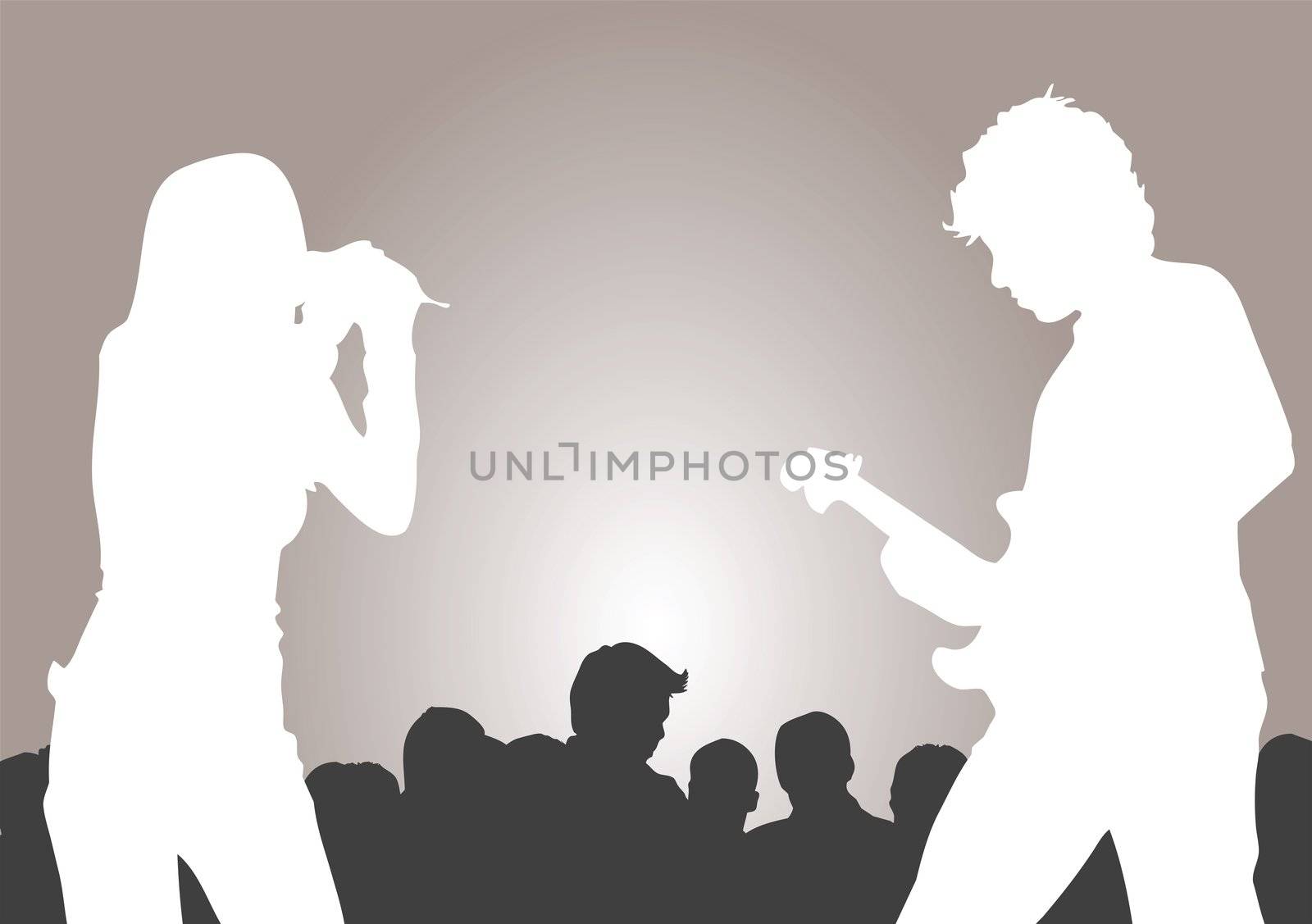 on the concert