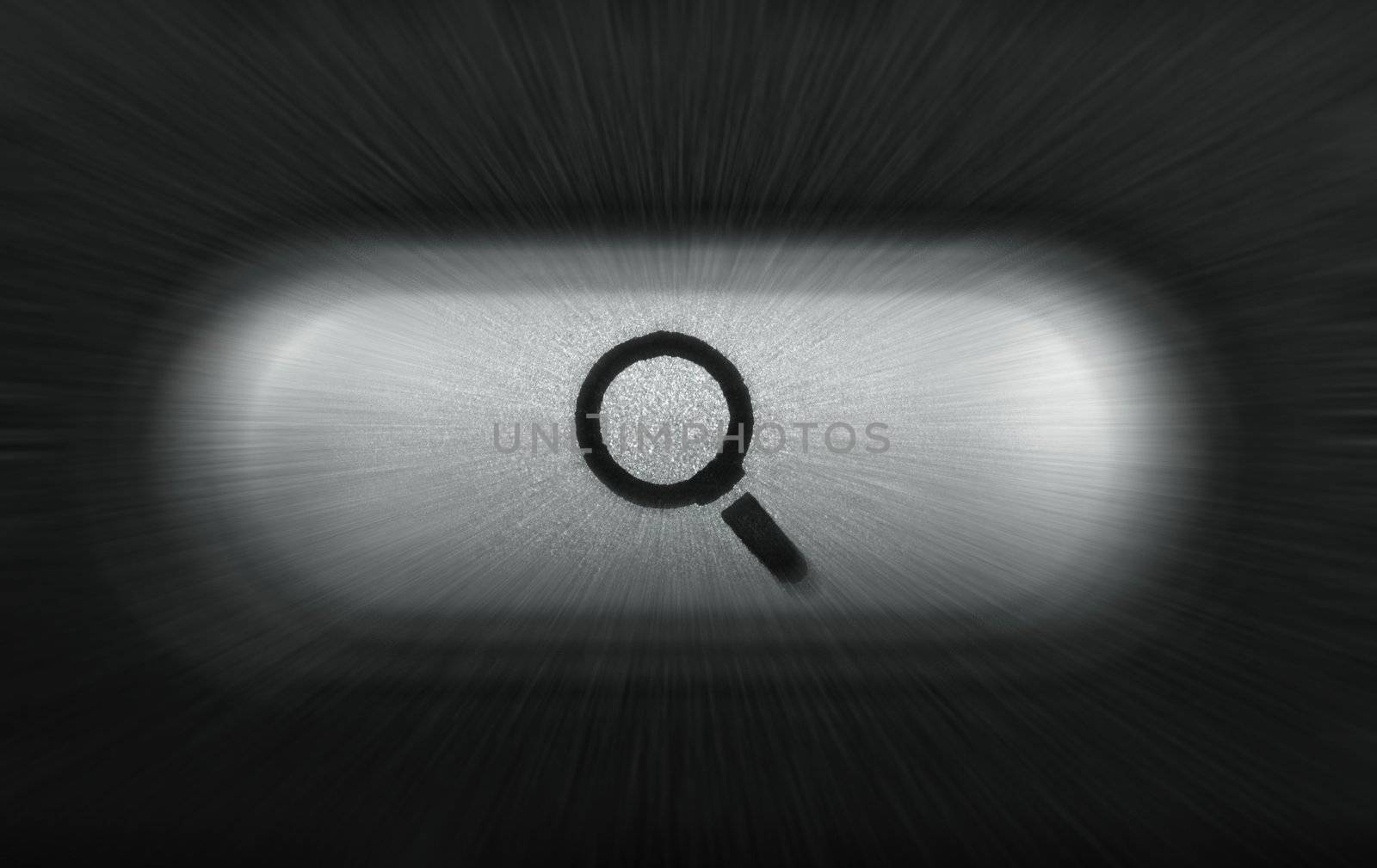 special zoom f/x,focus on the symbol