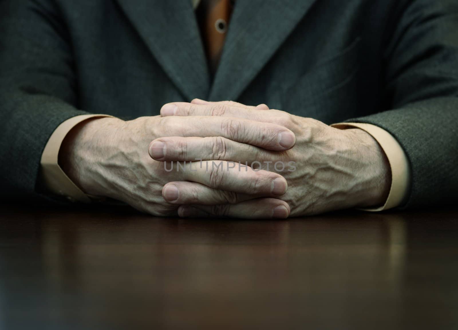 special photo f/x with dark vignetting,focus point on the hands