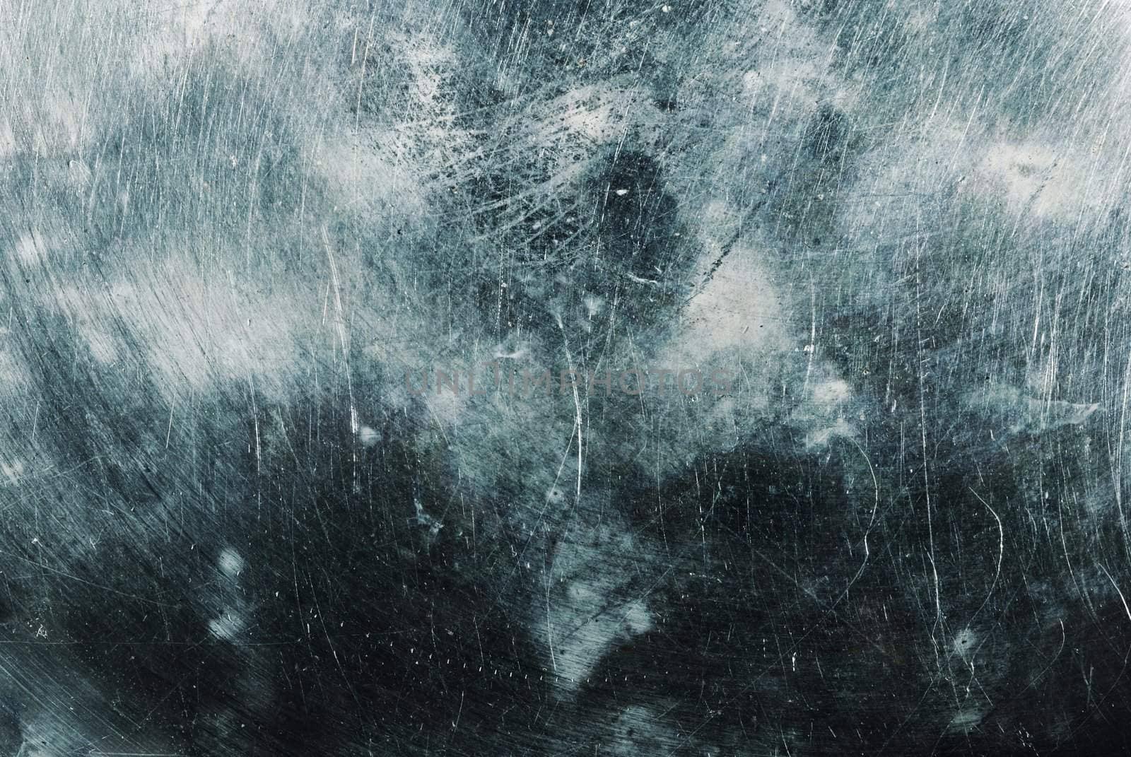blue toned photo f/x on the texture, focus point on center of photo