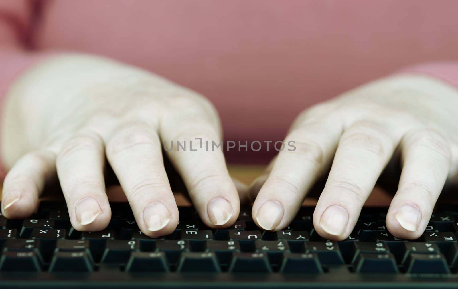 selective focus on hands, special warm photo toned f/x