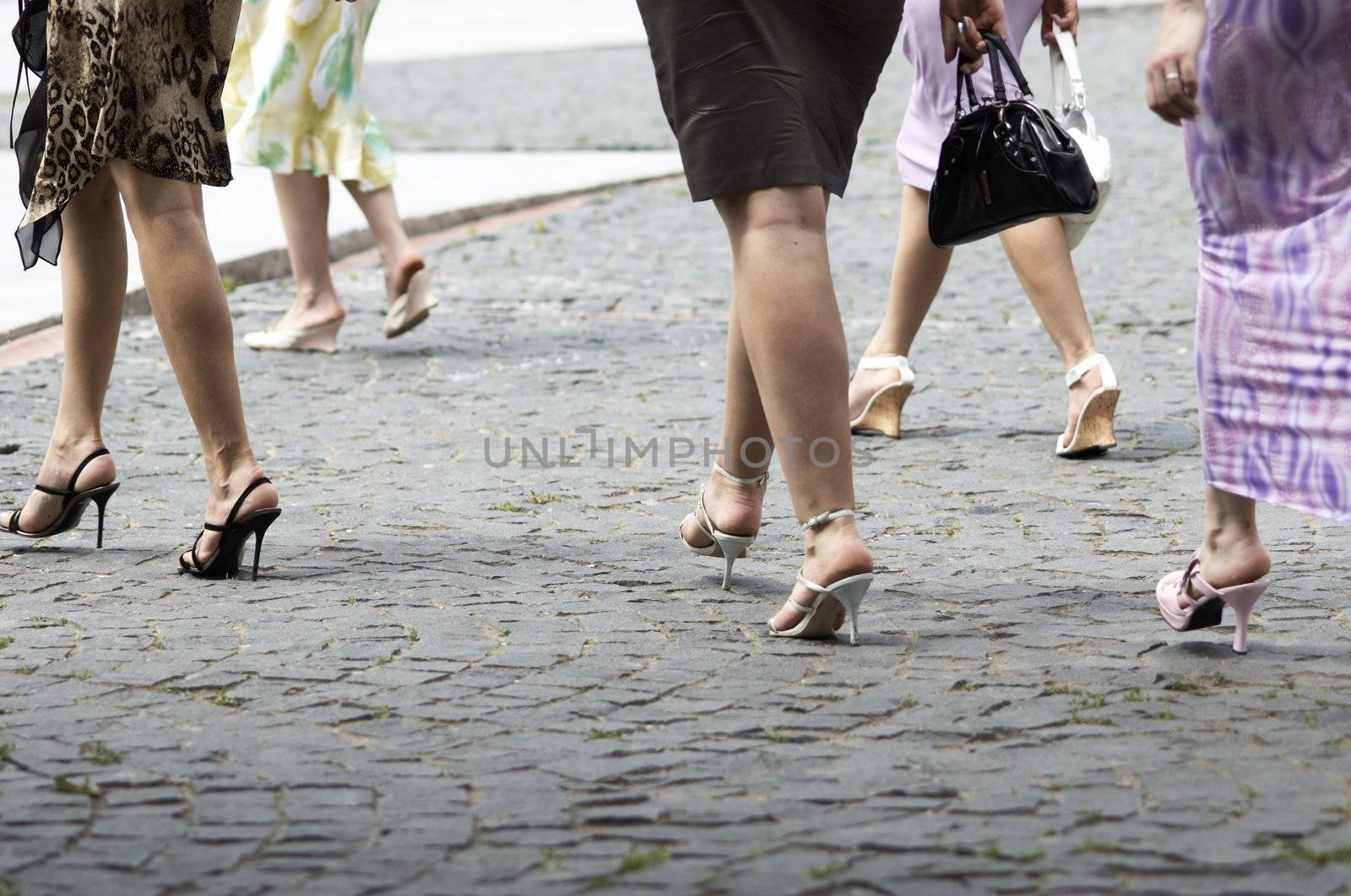 woman's steps