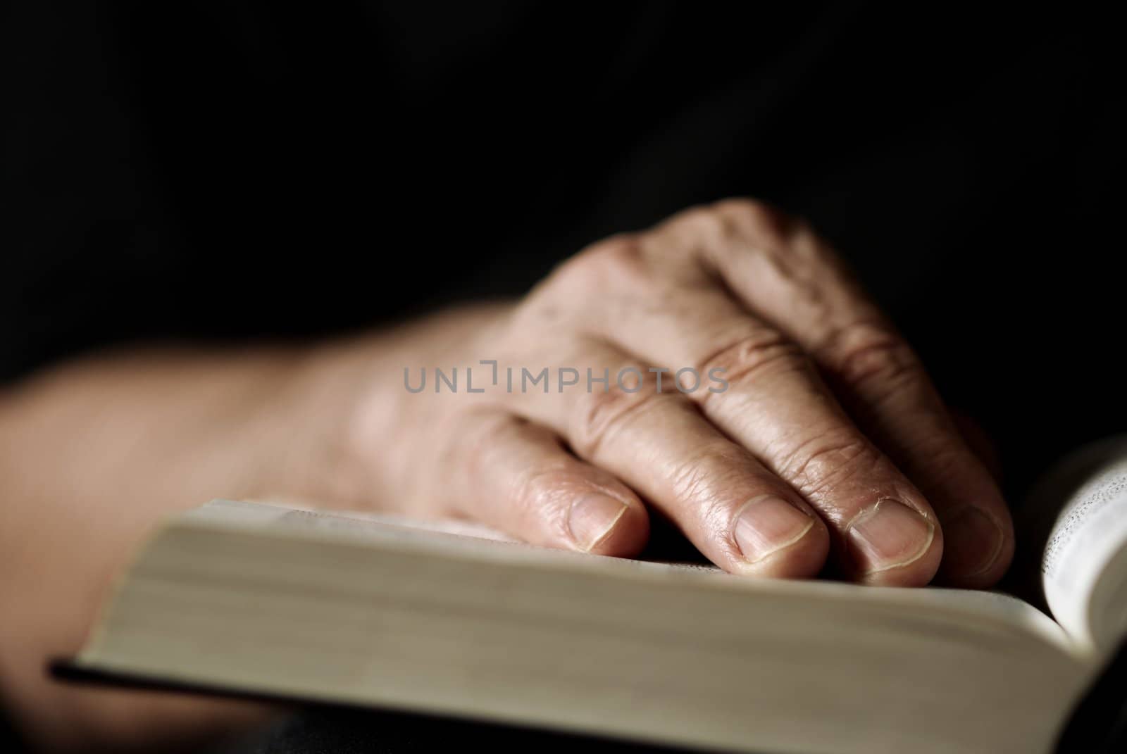 special toned photo f/x, focus point on fingers
