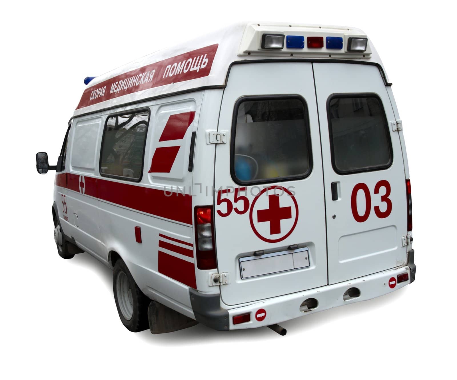 isolated emergency ,focus point on nearest part of car (no TM on vehicle)