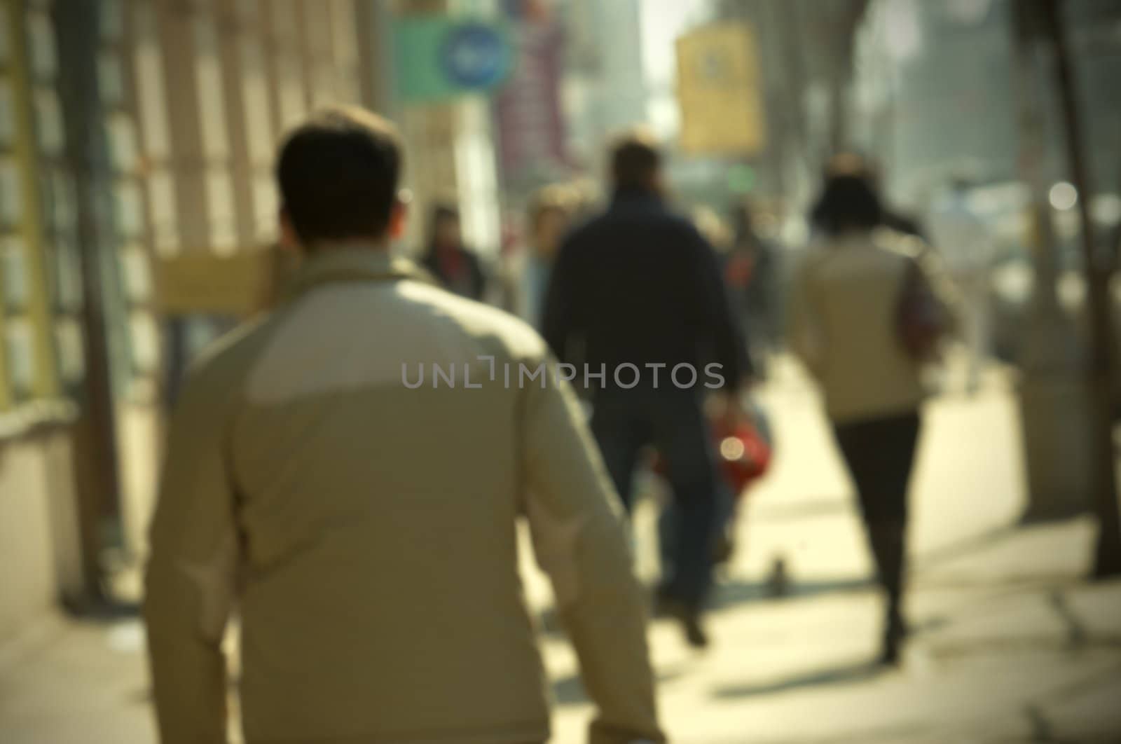 special blur lens f/x, toned photo with dark vignetting