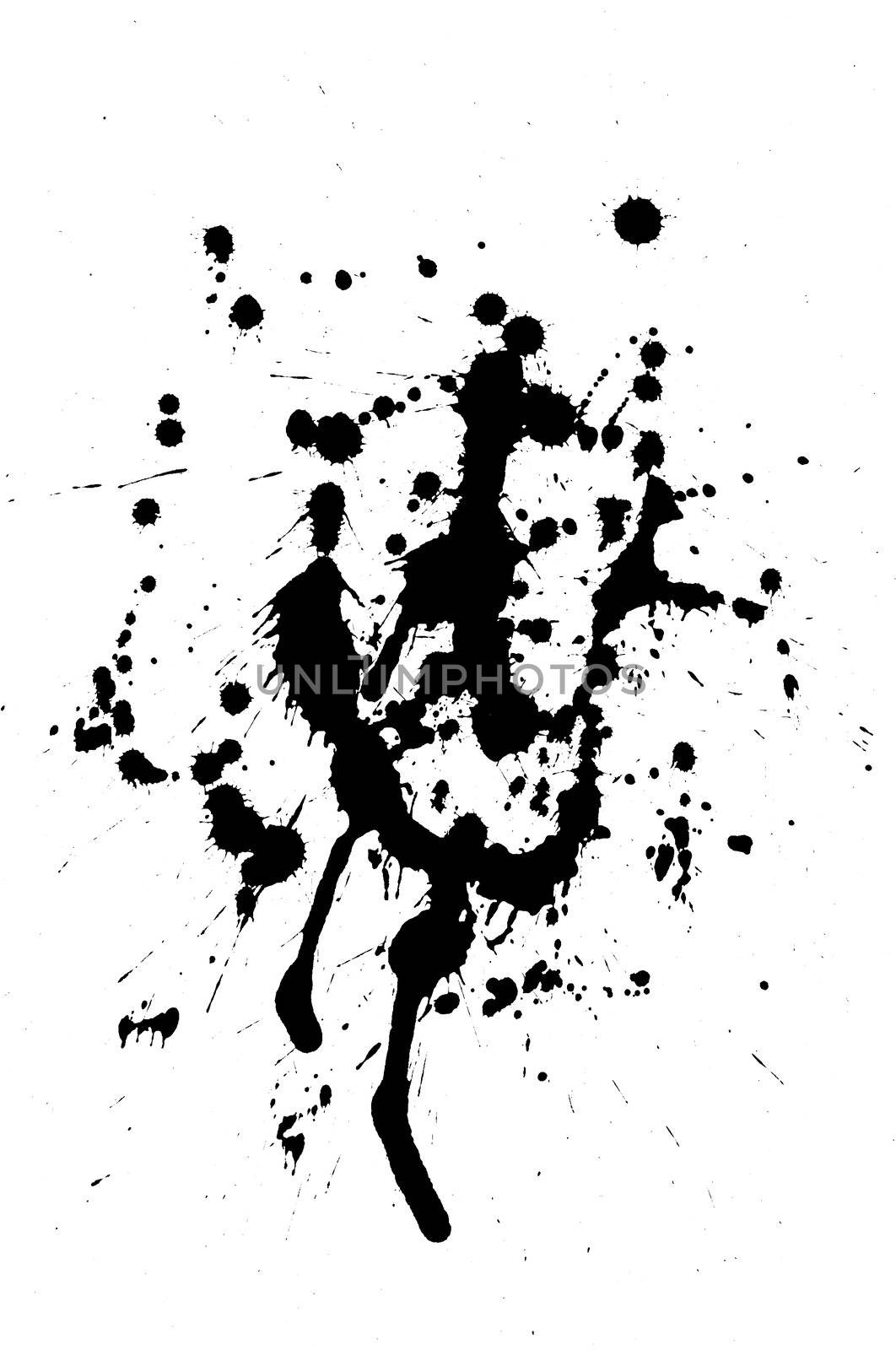 ink spots(great for hi-res brushes or graphic art)