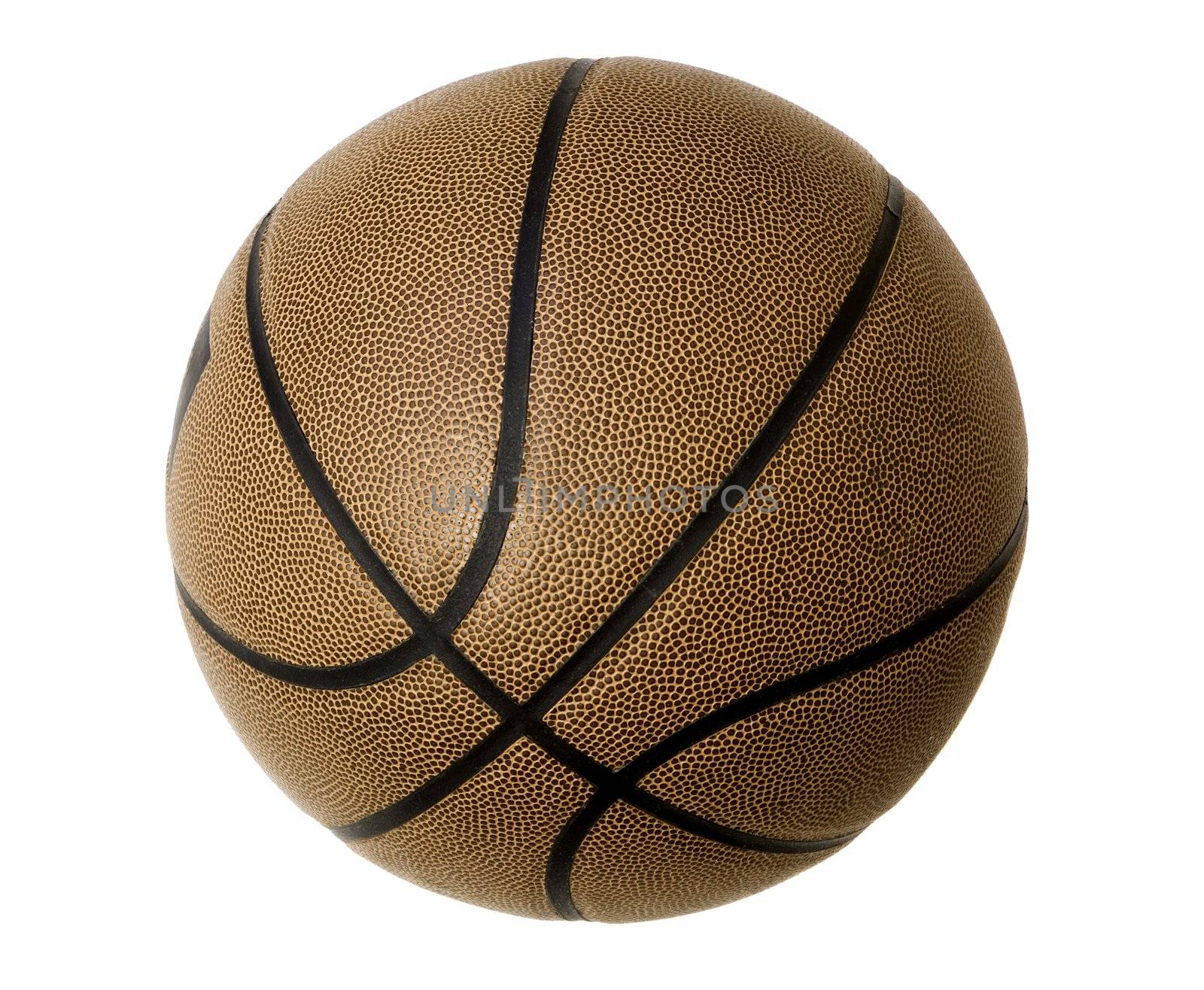 isolated ball on white background
