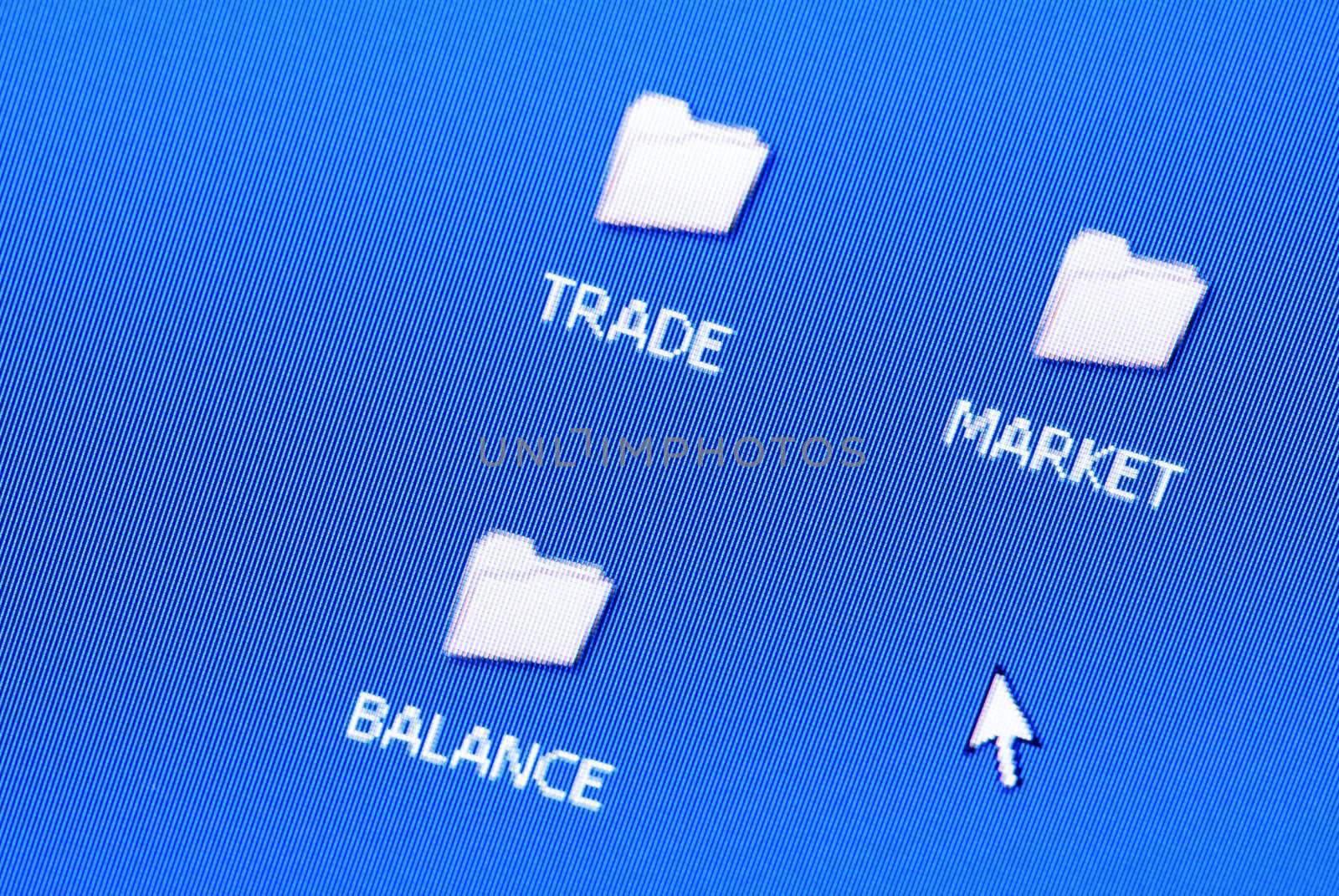 special photo f/x,focus point on the Market(word)