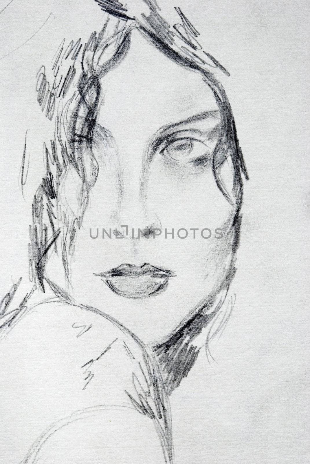 it's scan of my sketch  by my imagination