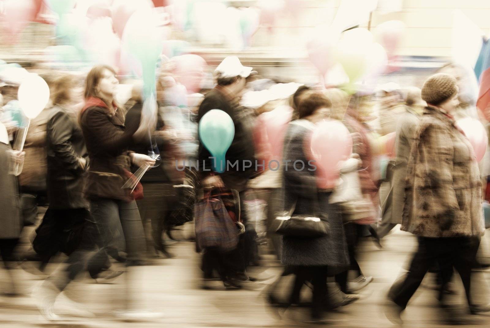 special photo toned and blur-motion f/x