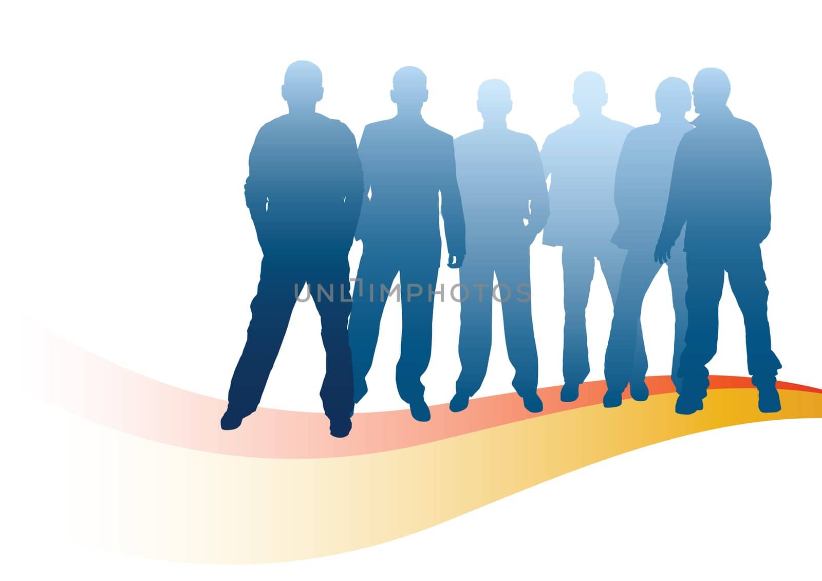 isolated men for your design and art-work