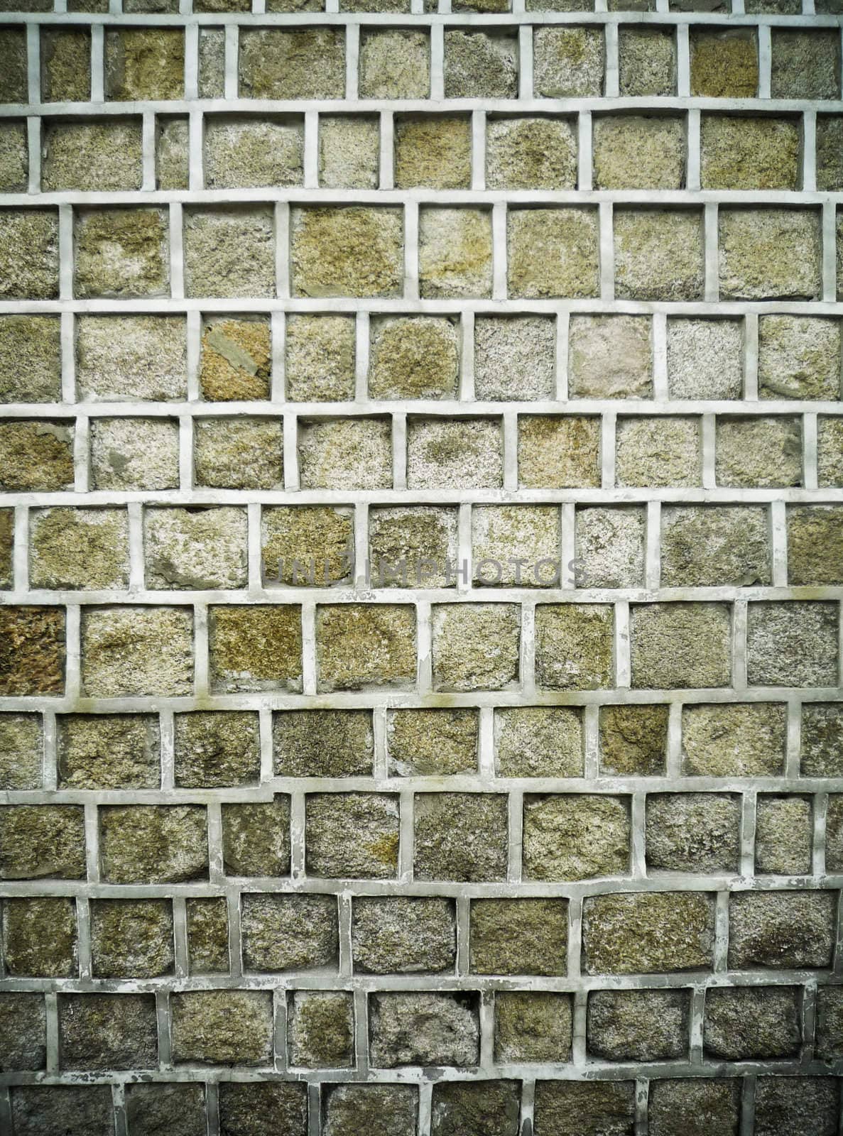 Brown Brick wall background texture in Chinese stlyle