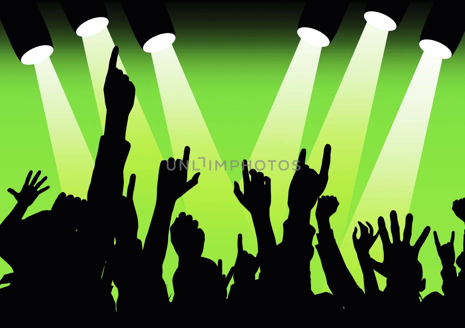 hands of fun, music concept
