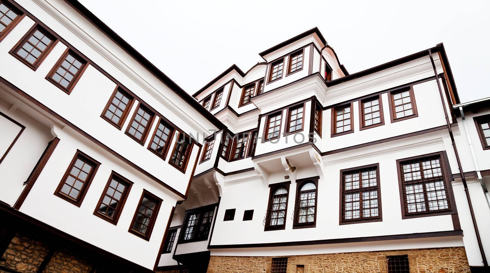 Museum building in The town of Ohrid Macedonia.