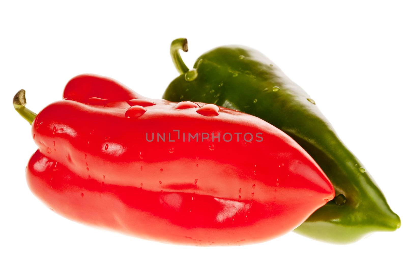 red green pepper by vilevi