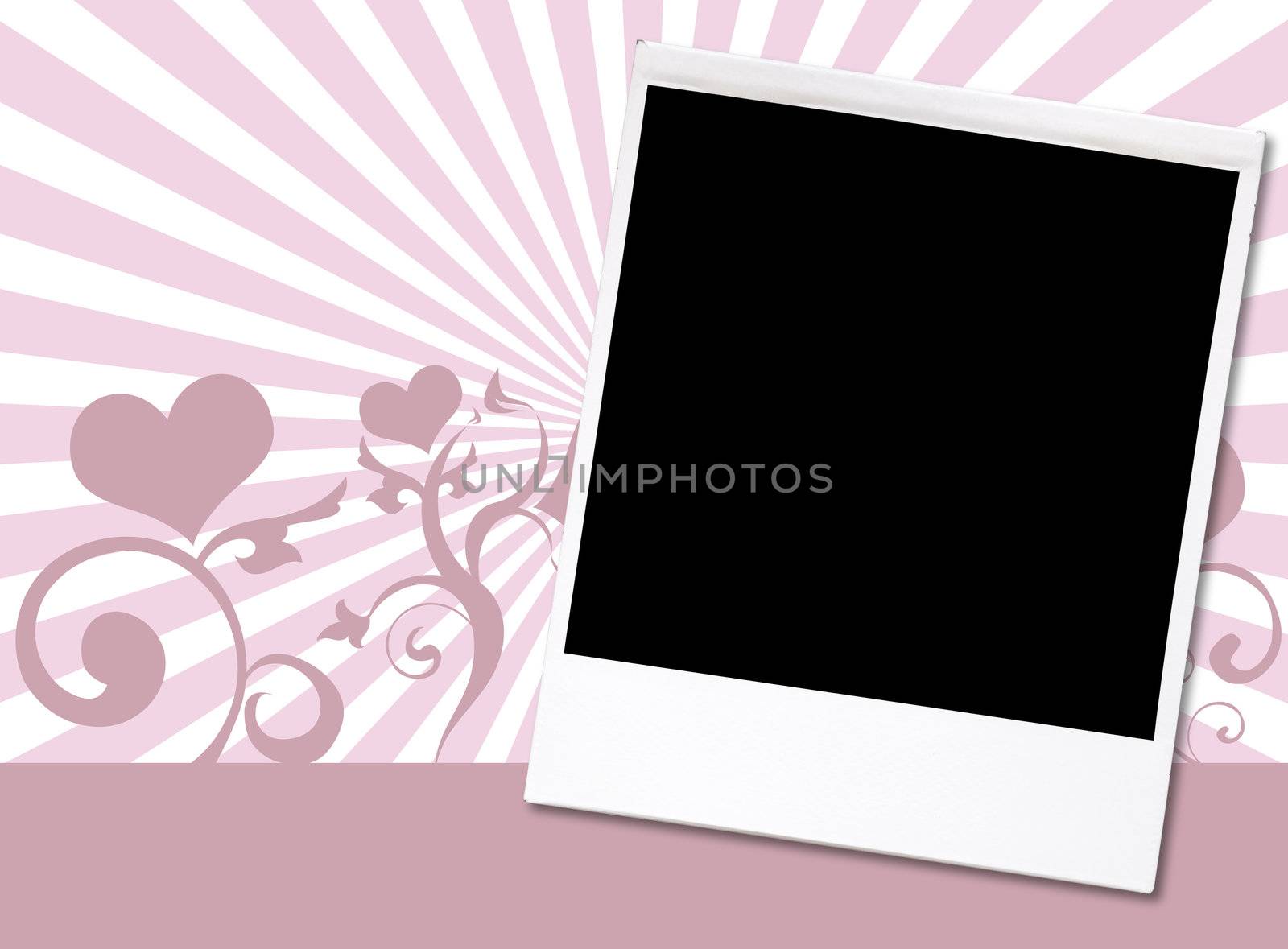 St.Valentine's day theme,just place your design