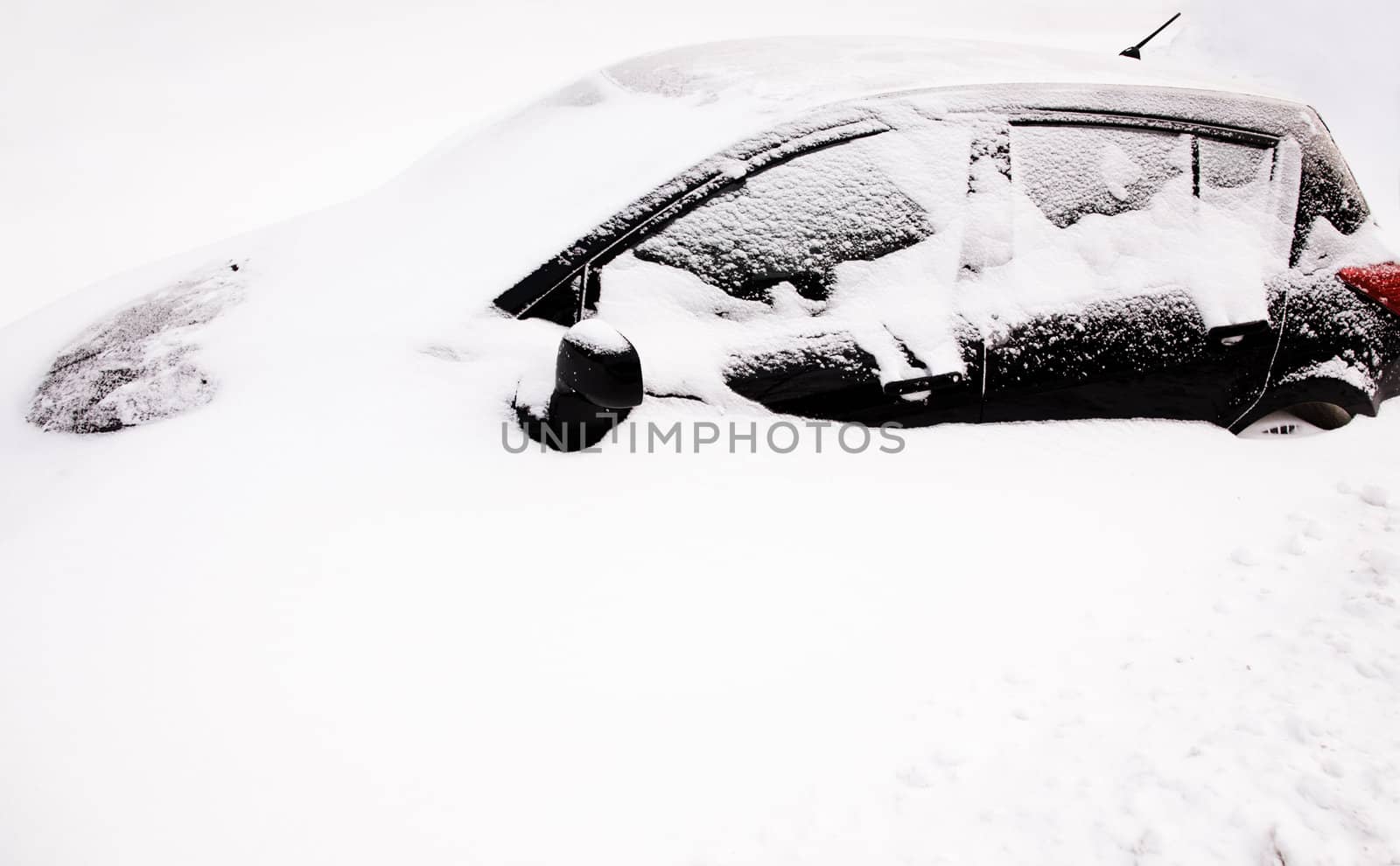 urban winter concept (focus point on center)