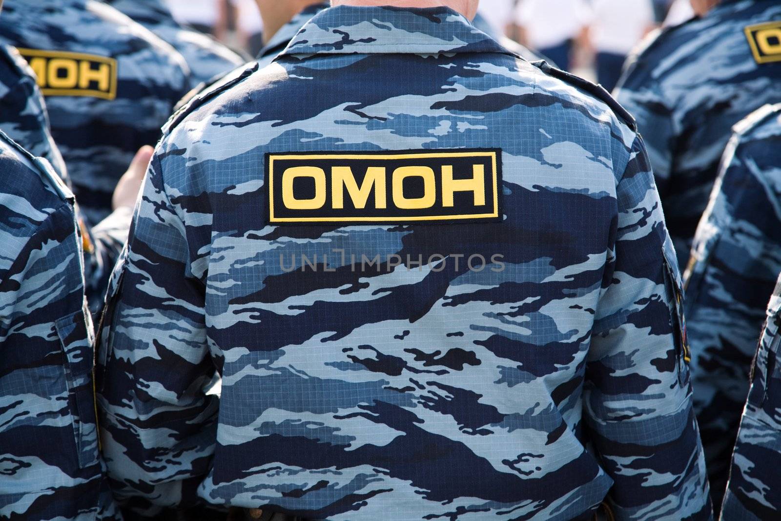 OMON (Russian special police squad) by Kuzma