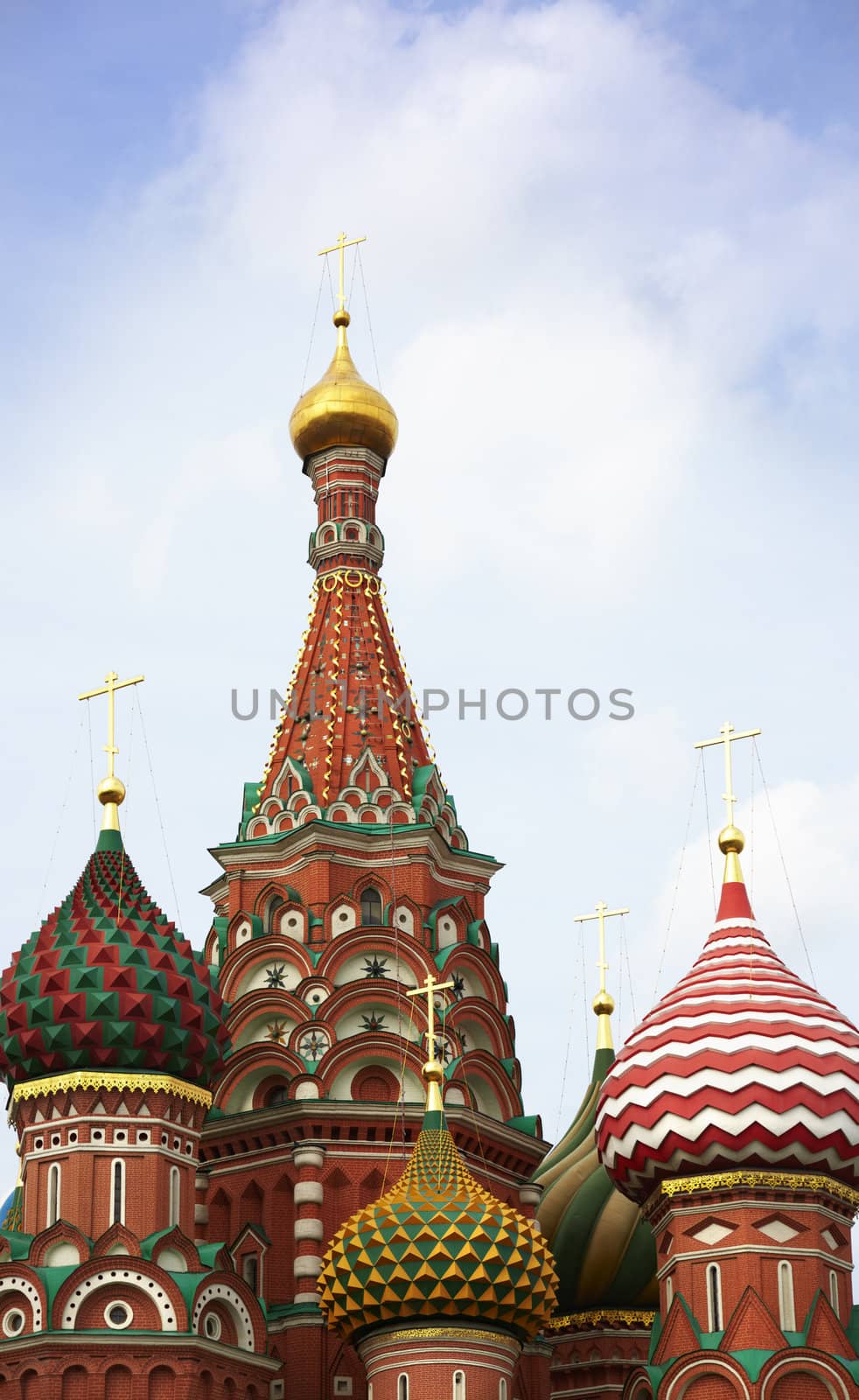 St. Basil Cathedral. Moscow.Russia by Kuzma