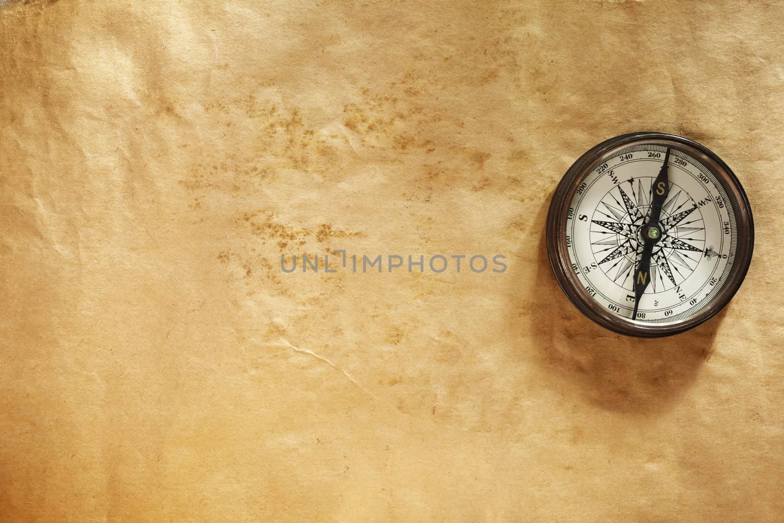 paper with compass by Kuzma