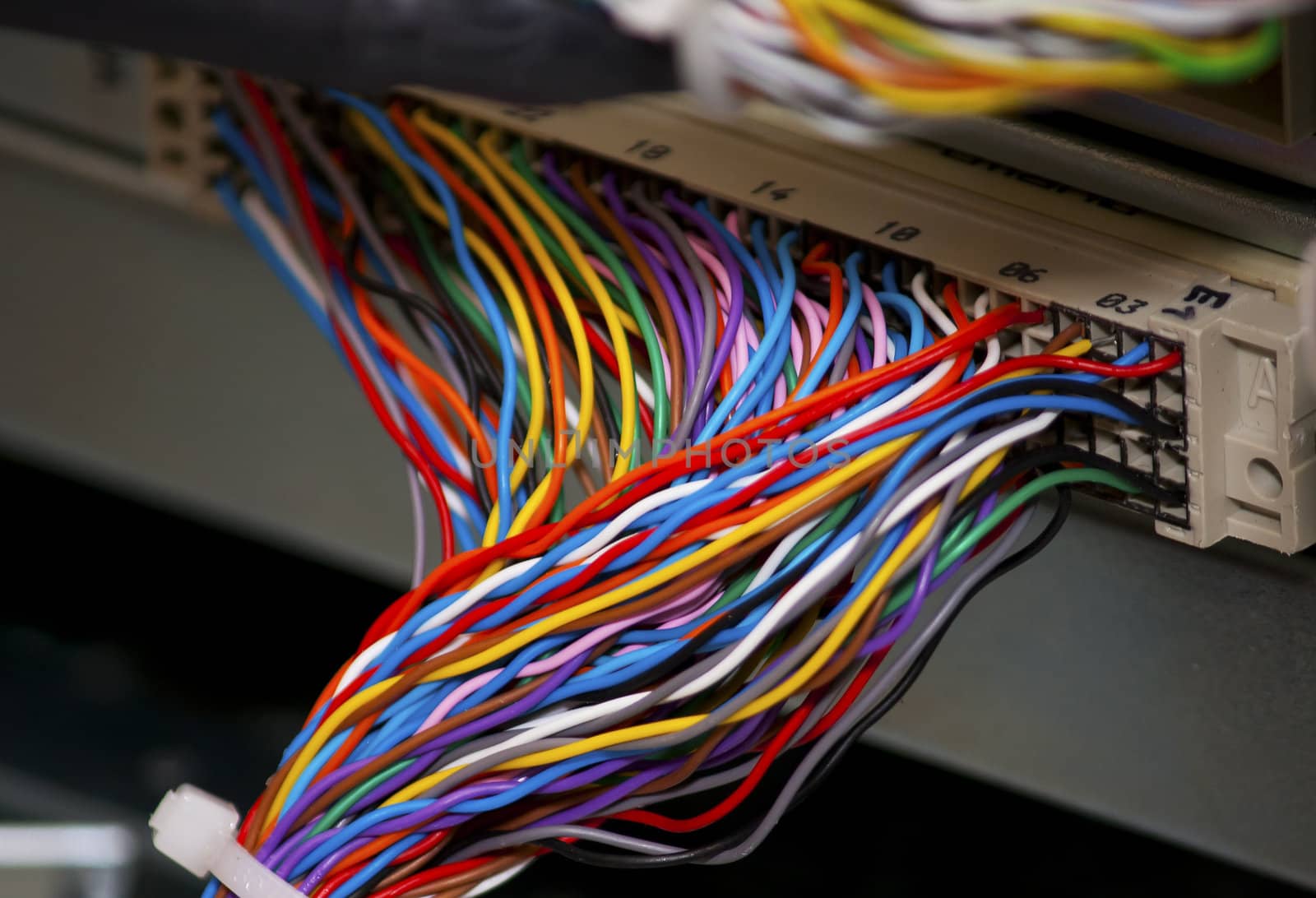 Colorful telephony dsl wires