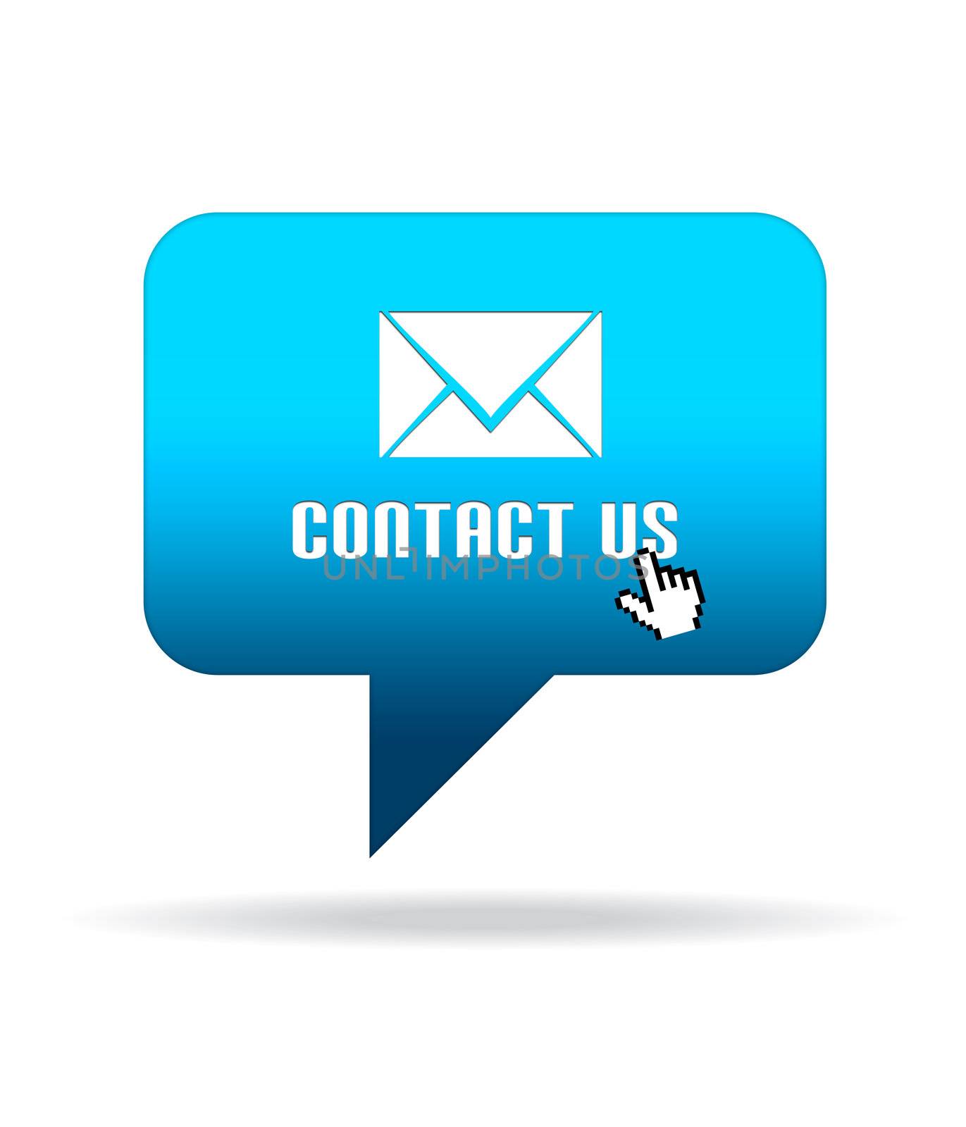 Contact Us Speech Bubble by kbuntu