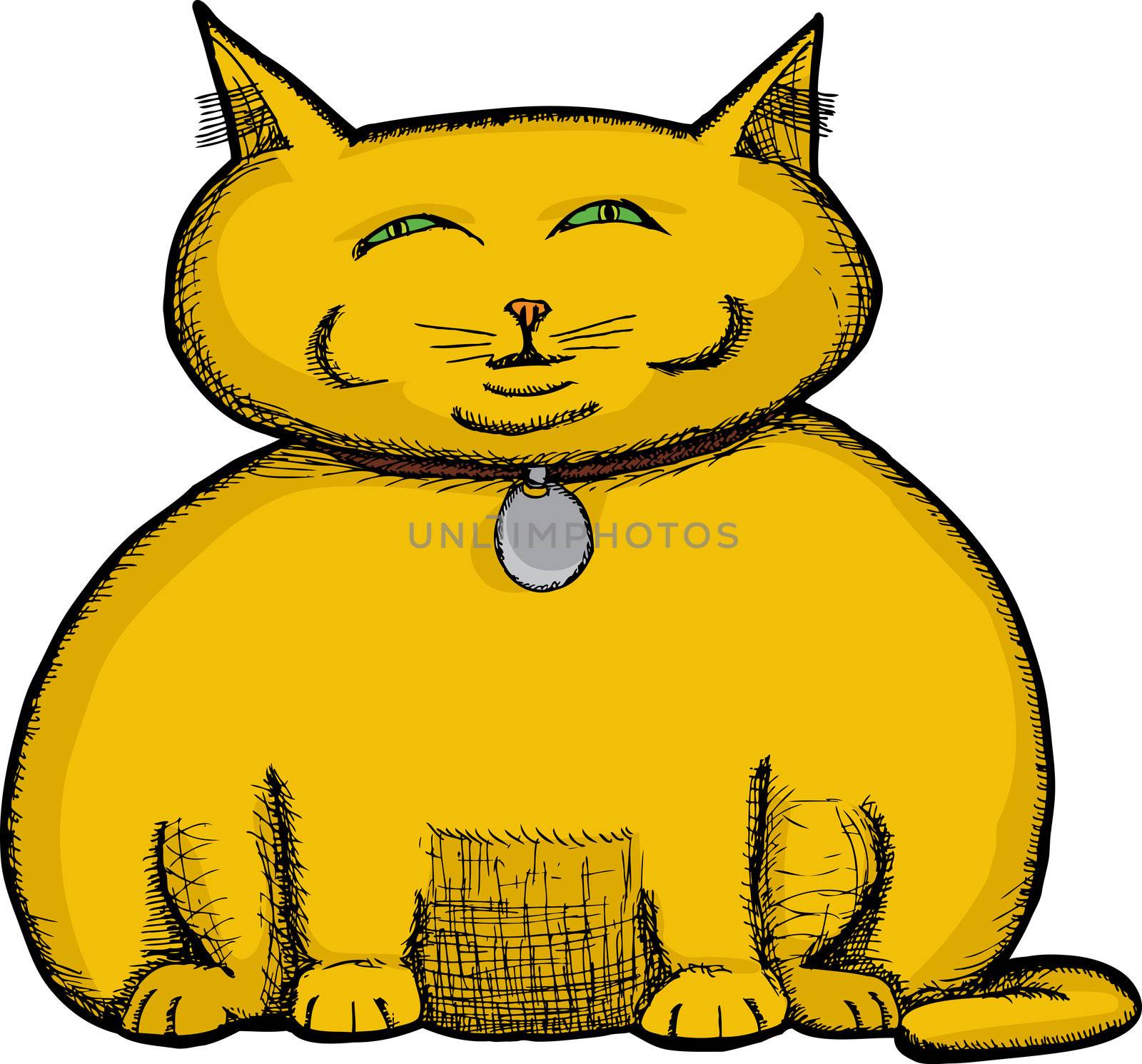 Fat Cat by TheBlackRhino