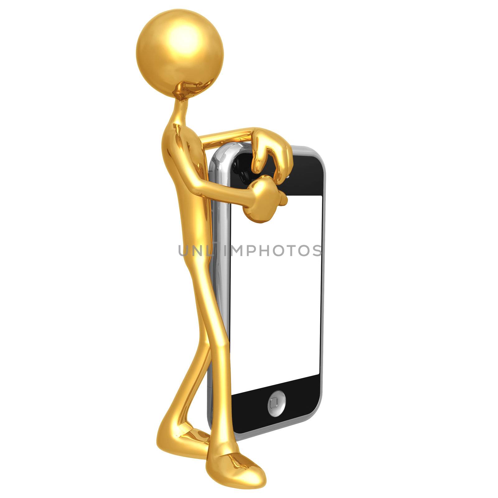 Touch Screen Cellphone Presenter by LuMaxArt