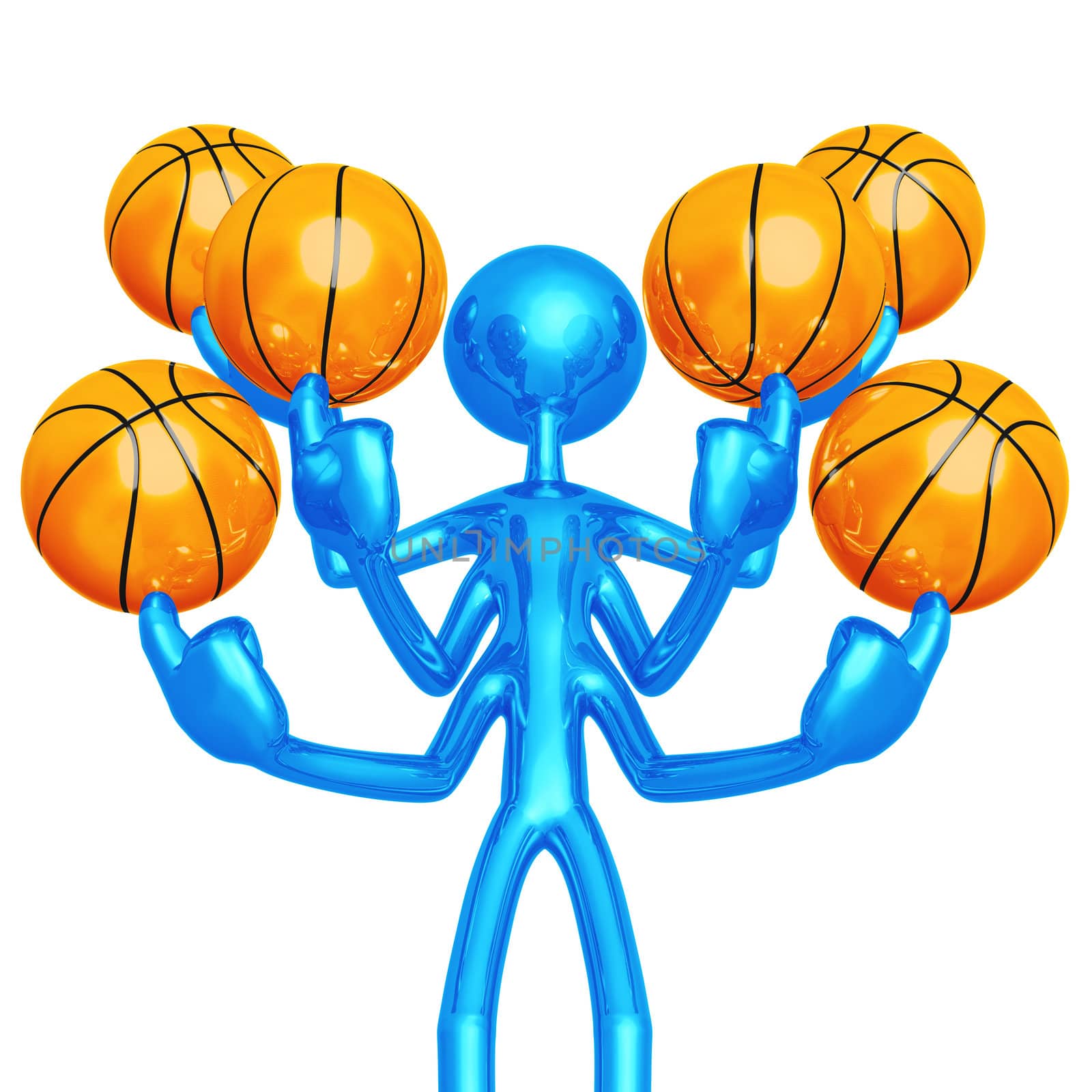 Master Baller Basketball by LuMaxArt