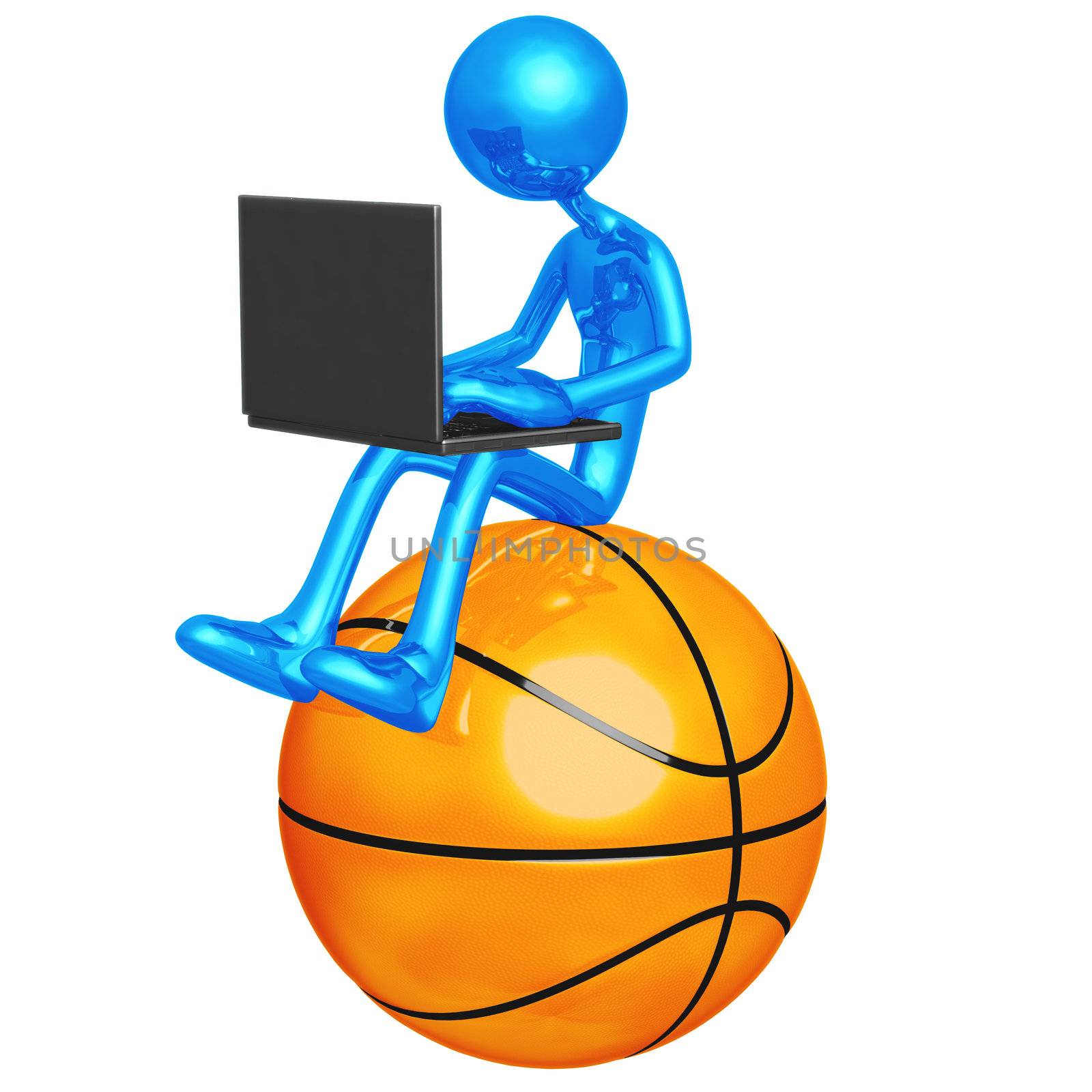 Online Basketball by LuMaxArt