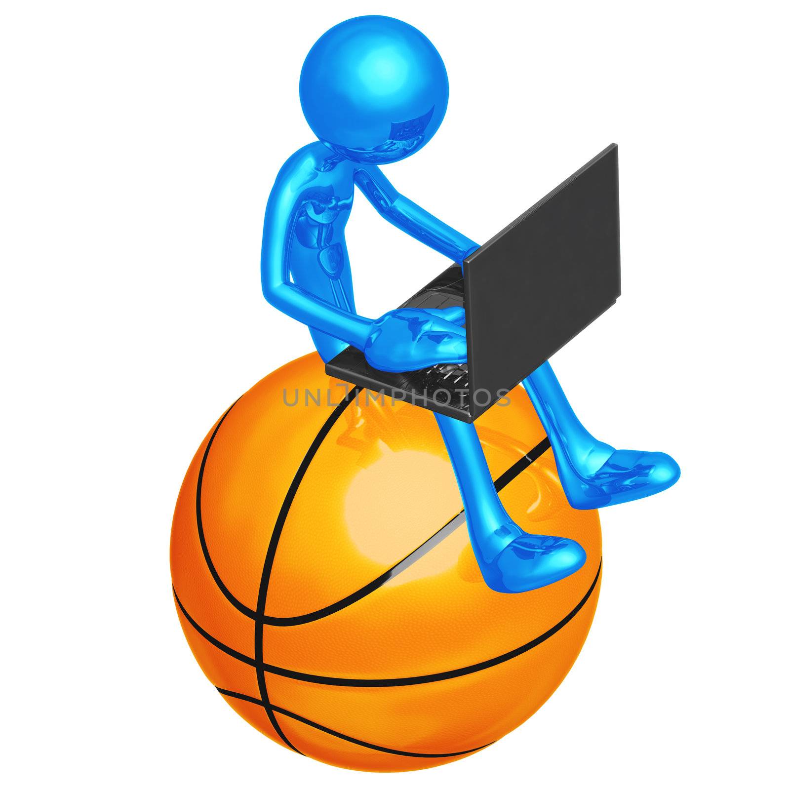 Online Basketball by LuMaxArt