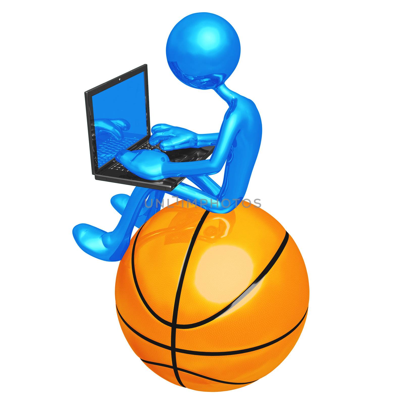 Online Basketball by LuMaxArt