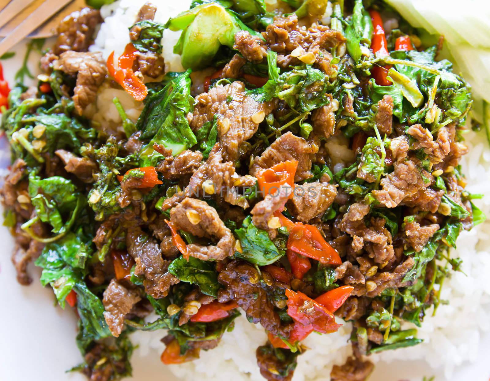 Asian beef stir-fry  by stoonn