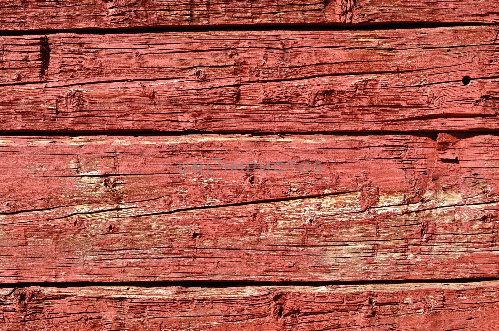 Red Wood Background