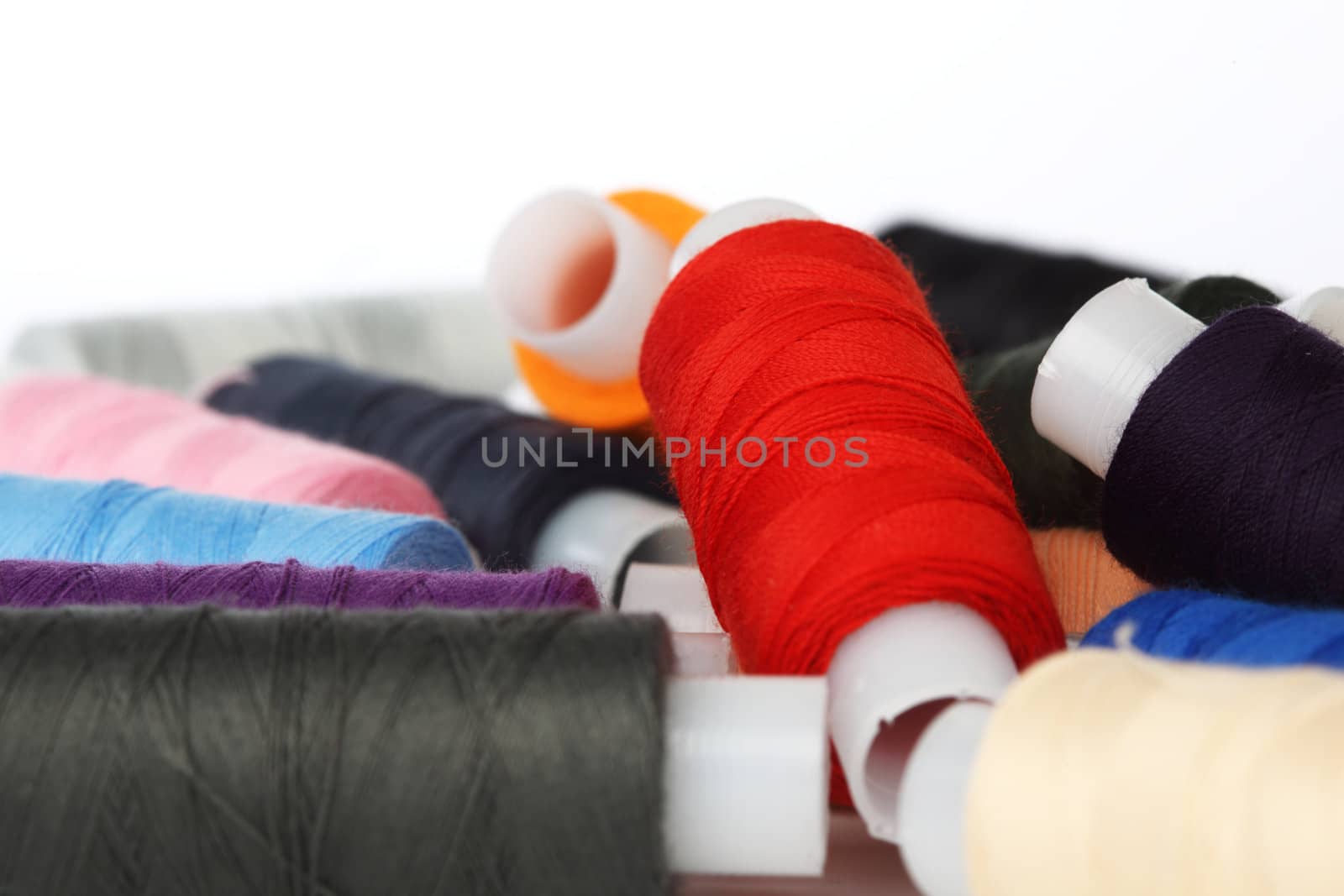 thread isolated on white background