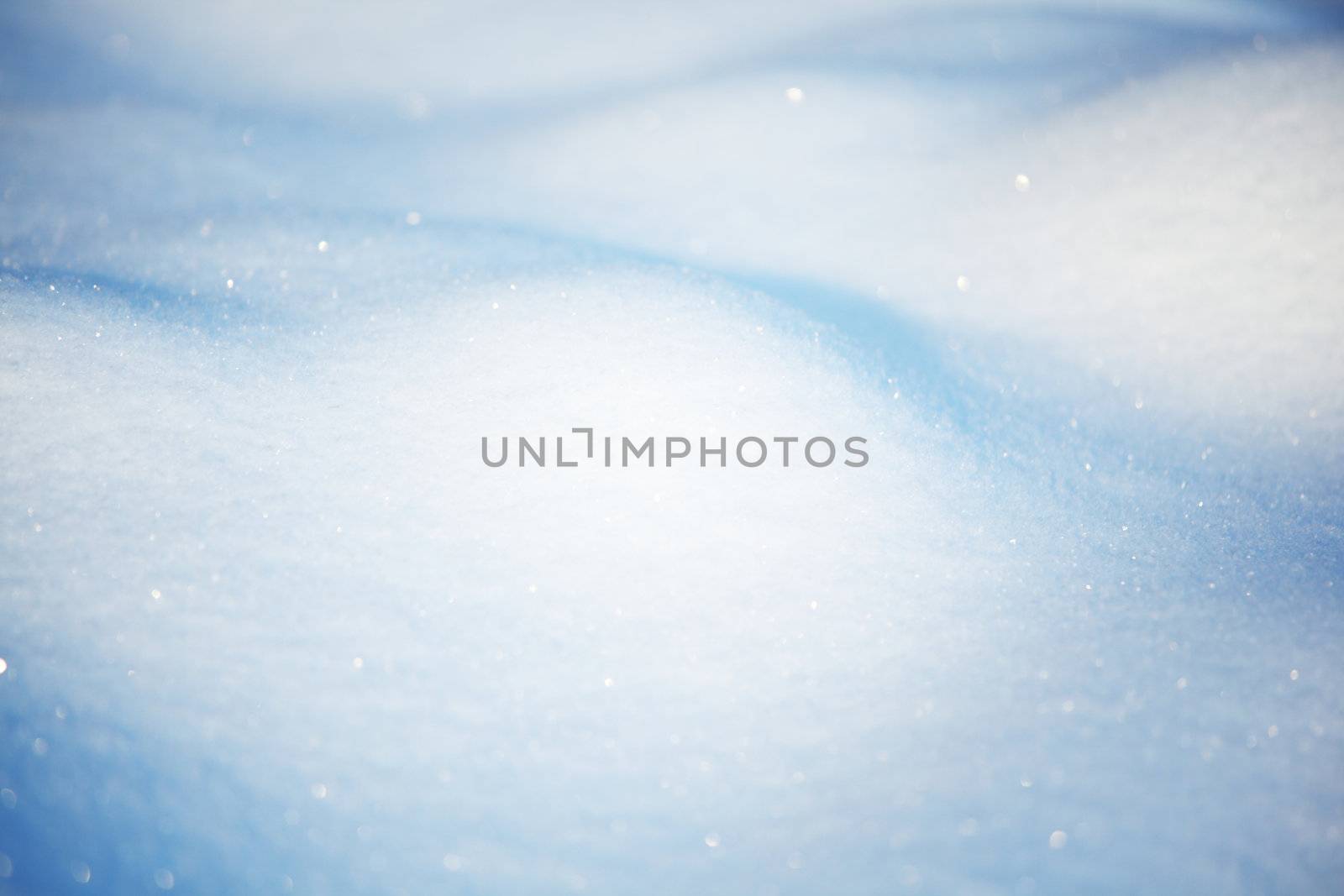 snow background close up