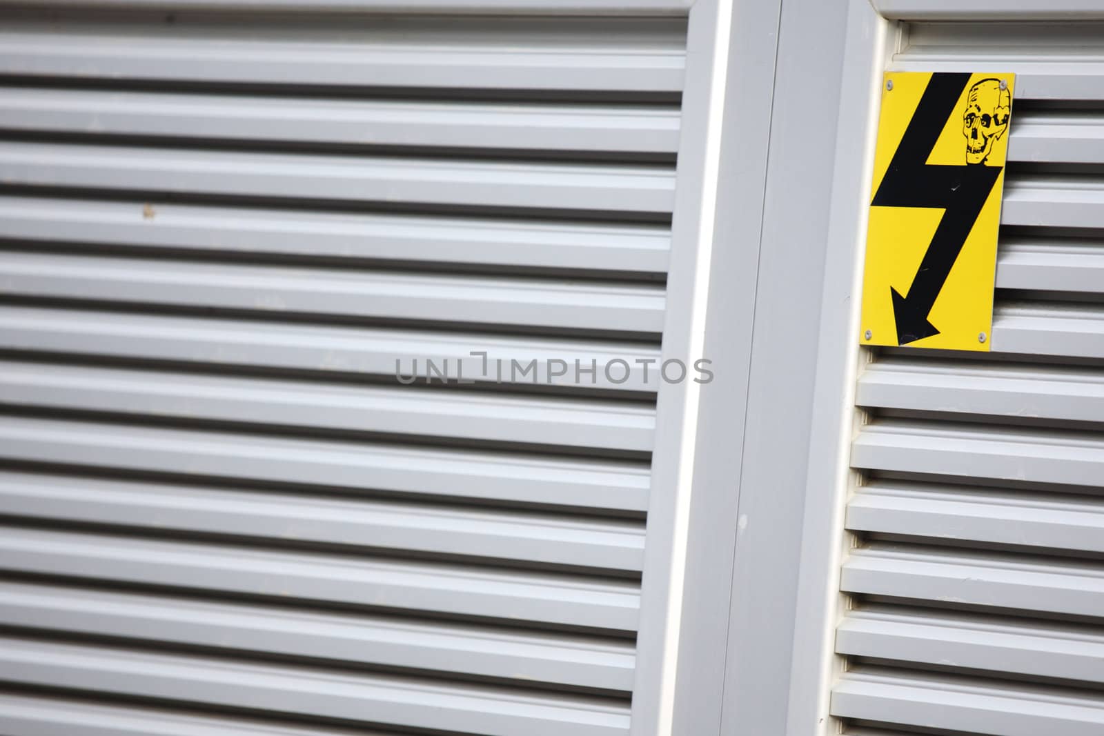high voltage close up