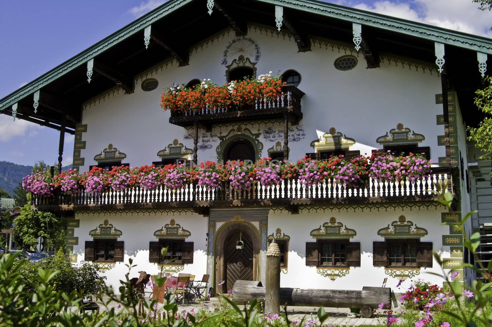 Traditional Style German architecture in a small village