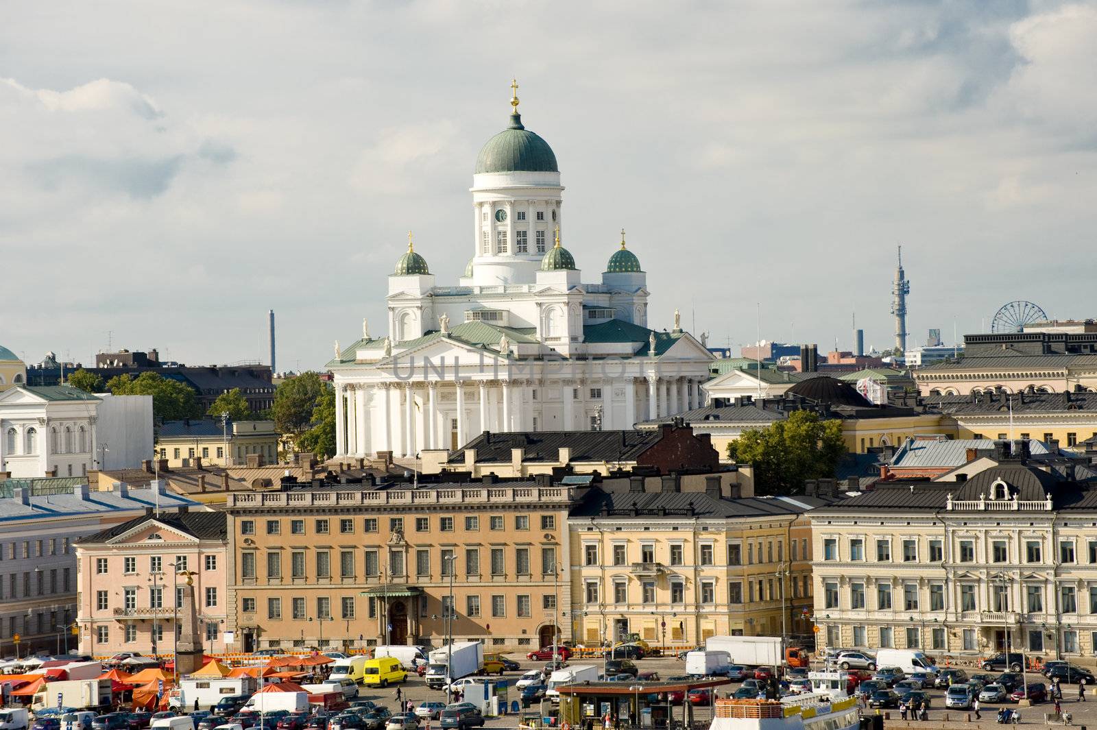 Helsinki view  the capital of Finland 2011