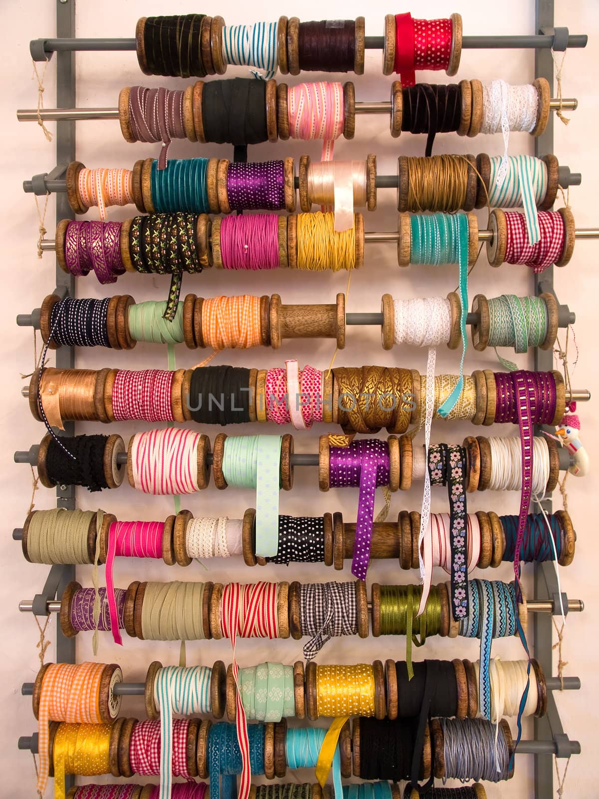 Variety of decorative colorful ribbons by Ronyzmbow