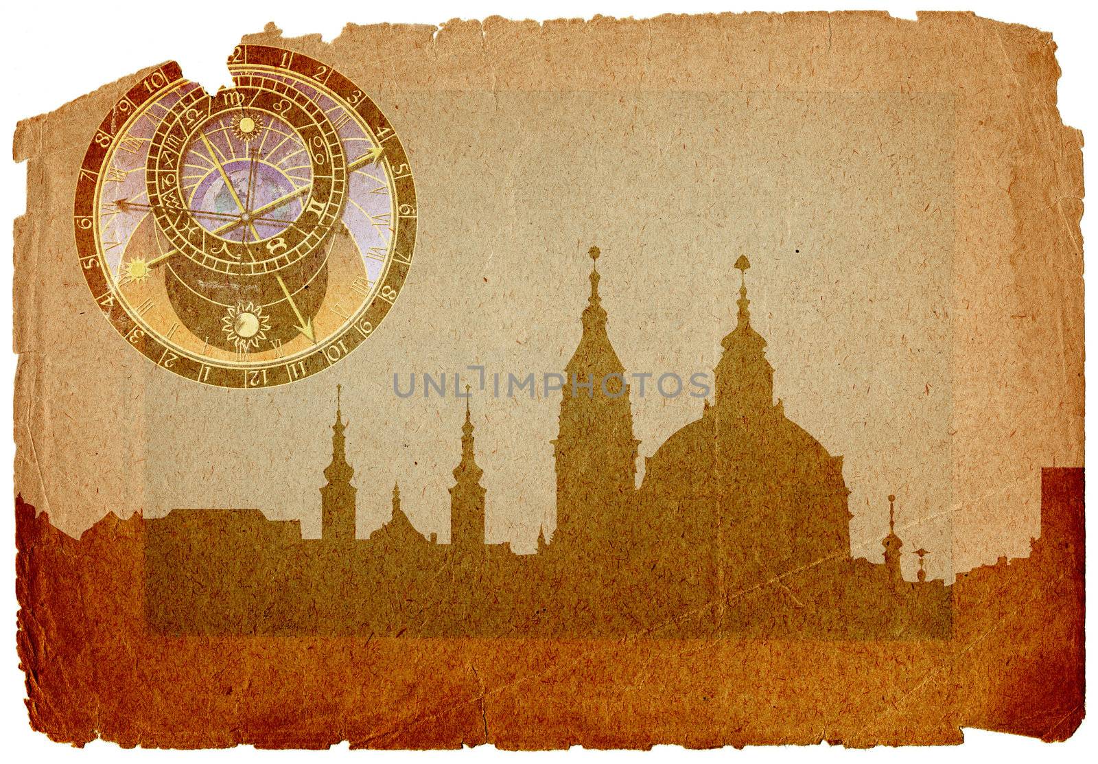 Outline of the St Nikolas church, one of the most important buildings of baroque Prague, with a dominant dome and belfry. Architects - K. Dientzenhofer, K.I. Dientzenhofer, A. Lugaro.Prague, Czech republic, Europe
Prague, Czech republic, Europe.