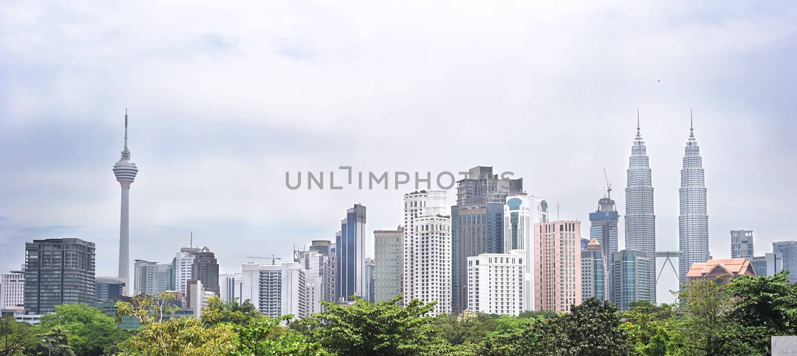 Panorama of Kuala Lumpur. Malasia